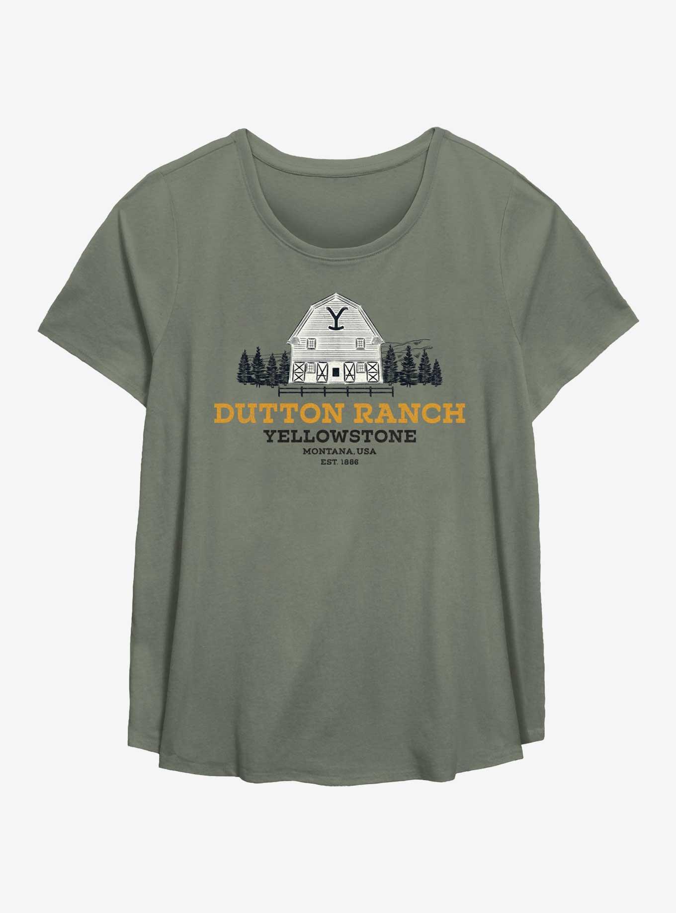 Yellowstone Ranch Girls T-Shirt Plus Size