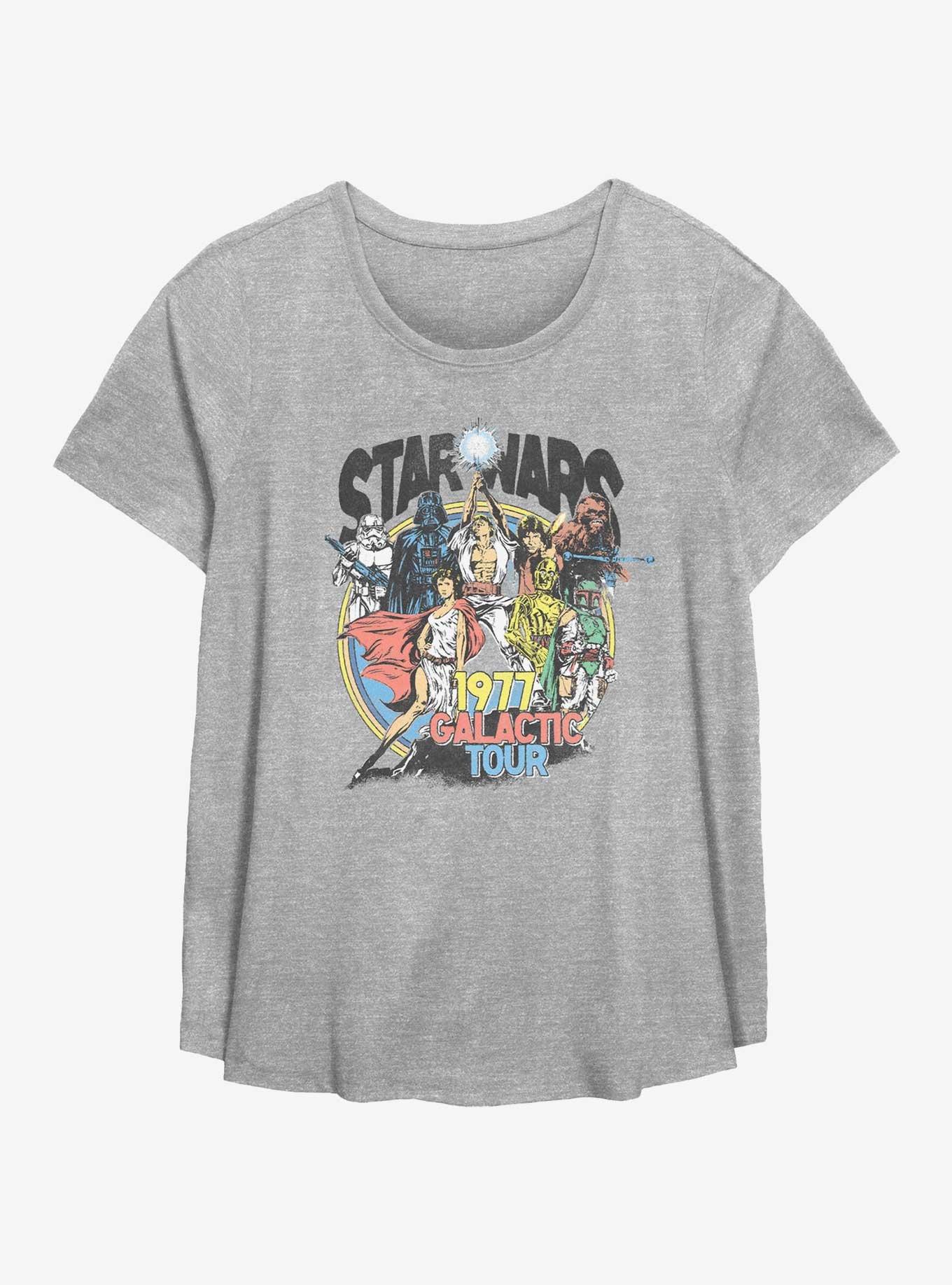 Star Wars Soft Vintage Girls T-Shirt Plus Size