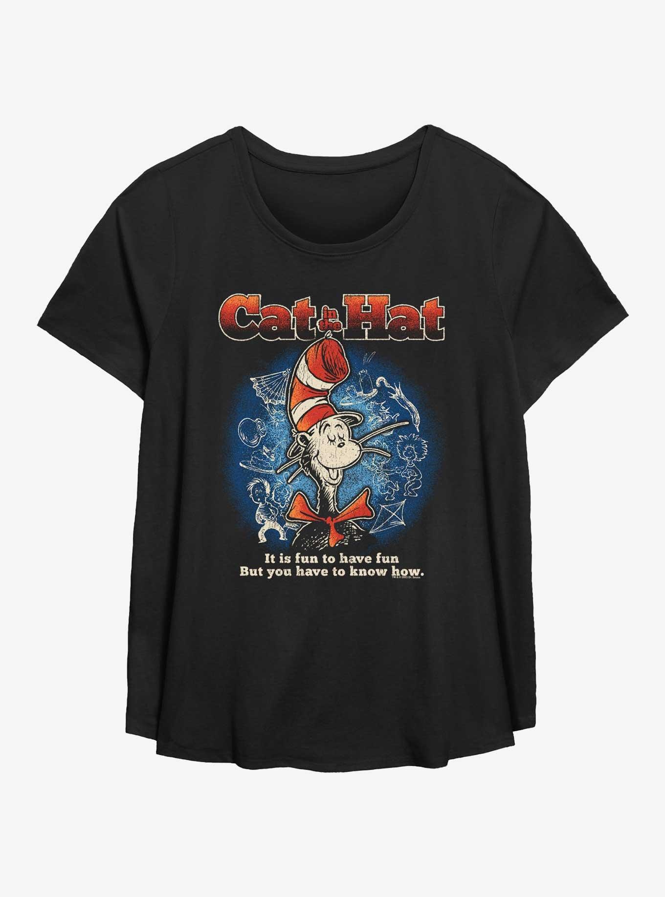 Dr. Seuss Fun To Have Fun Girls T-Shirt Plus Size