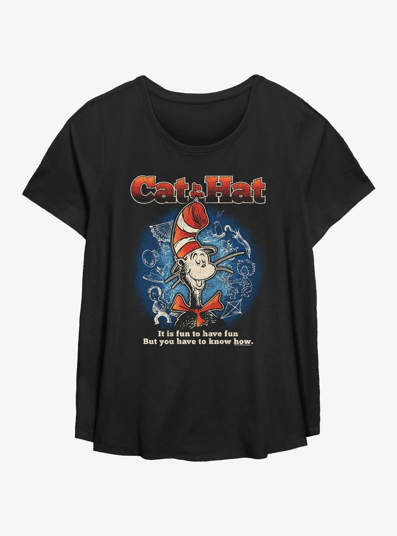 Dr. Seuss Fun To Have Fun Girls T-Shirt Plus Size, , hi-res