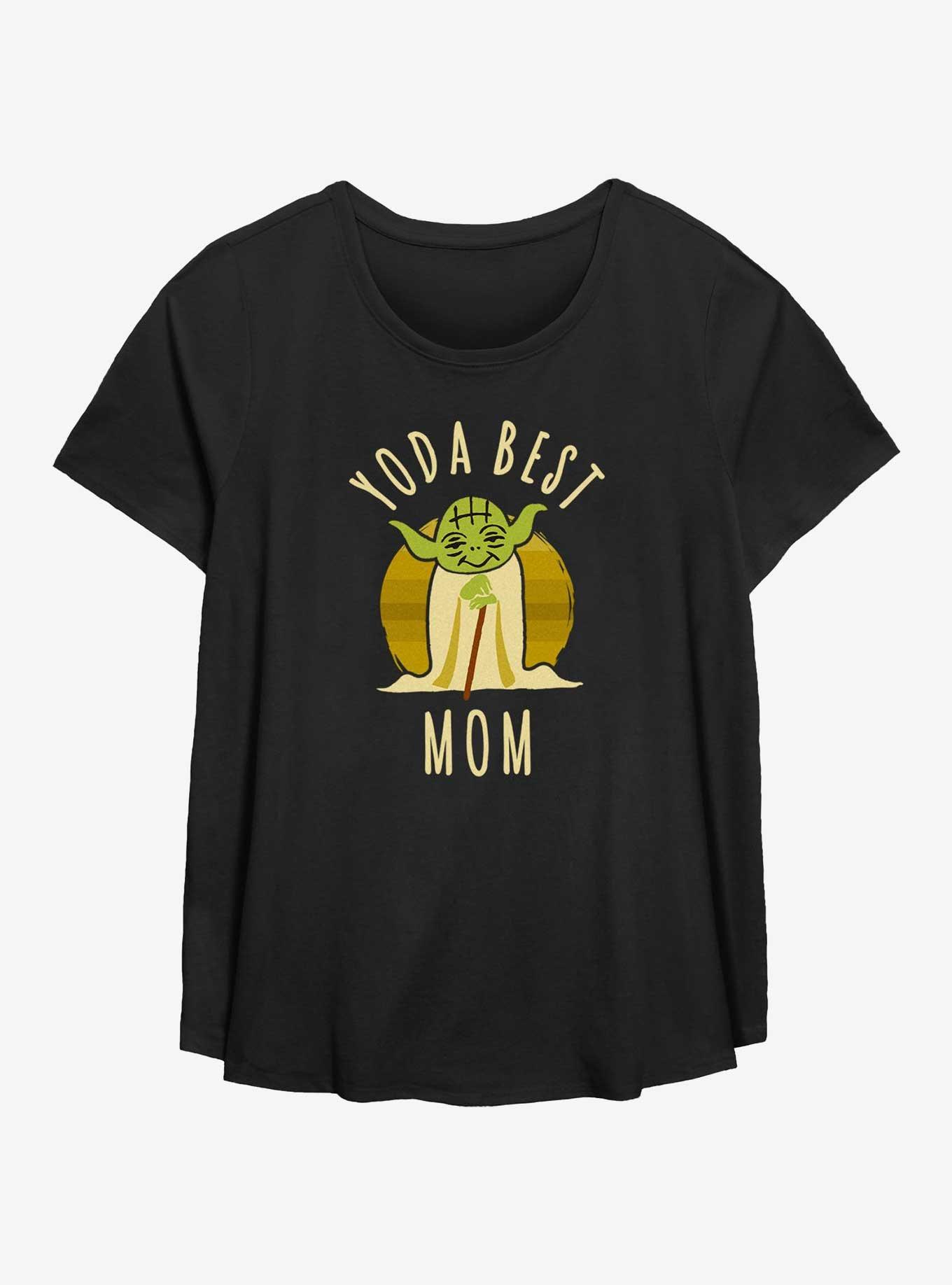 Star Wars Best Mom Yoda Says Girls T-Shirt Plus Size