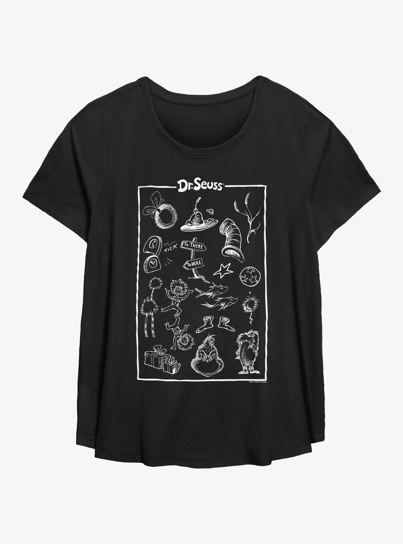 Dr. Seuss Collection Girls T-Shirt Plus Size