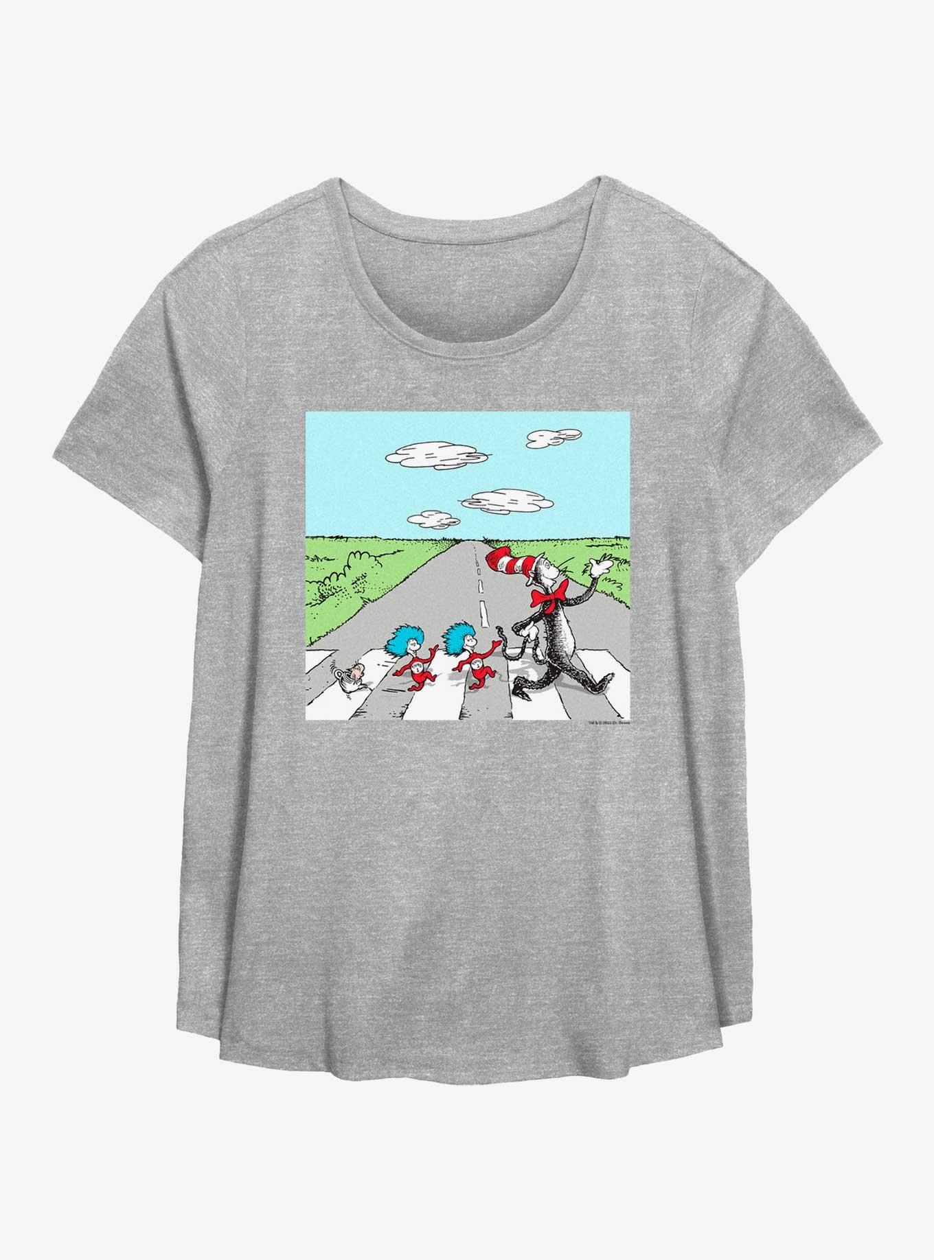 Dr. Seuss Zebra Crossing Girls T-Shirt Plus Size
