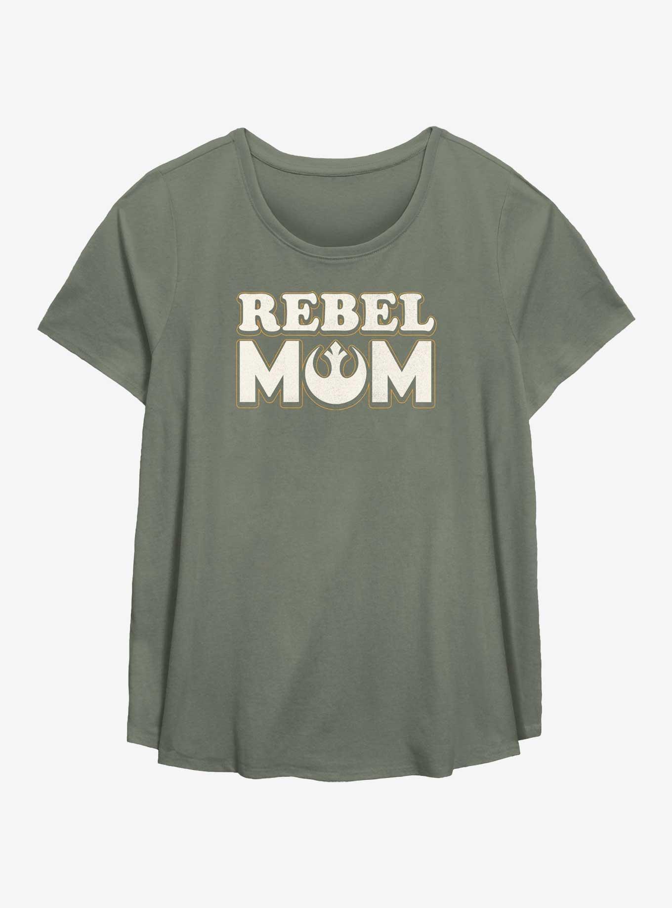 Star Wars Rebel Mom Girls T-Shirt Plus Size