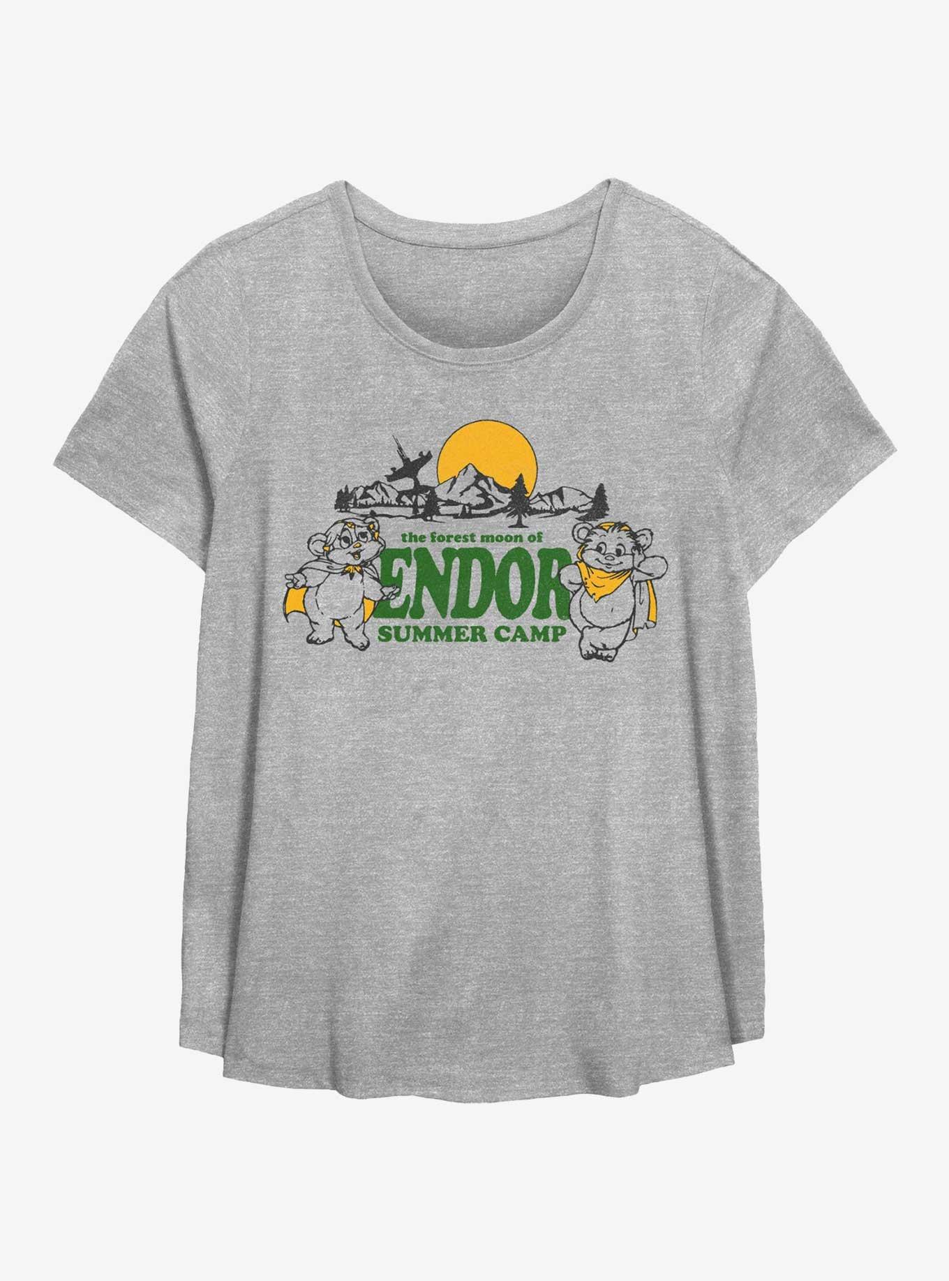 Star Wars Retro Ewoks Girls T-Shirt Plus Size