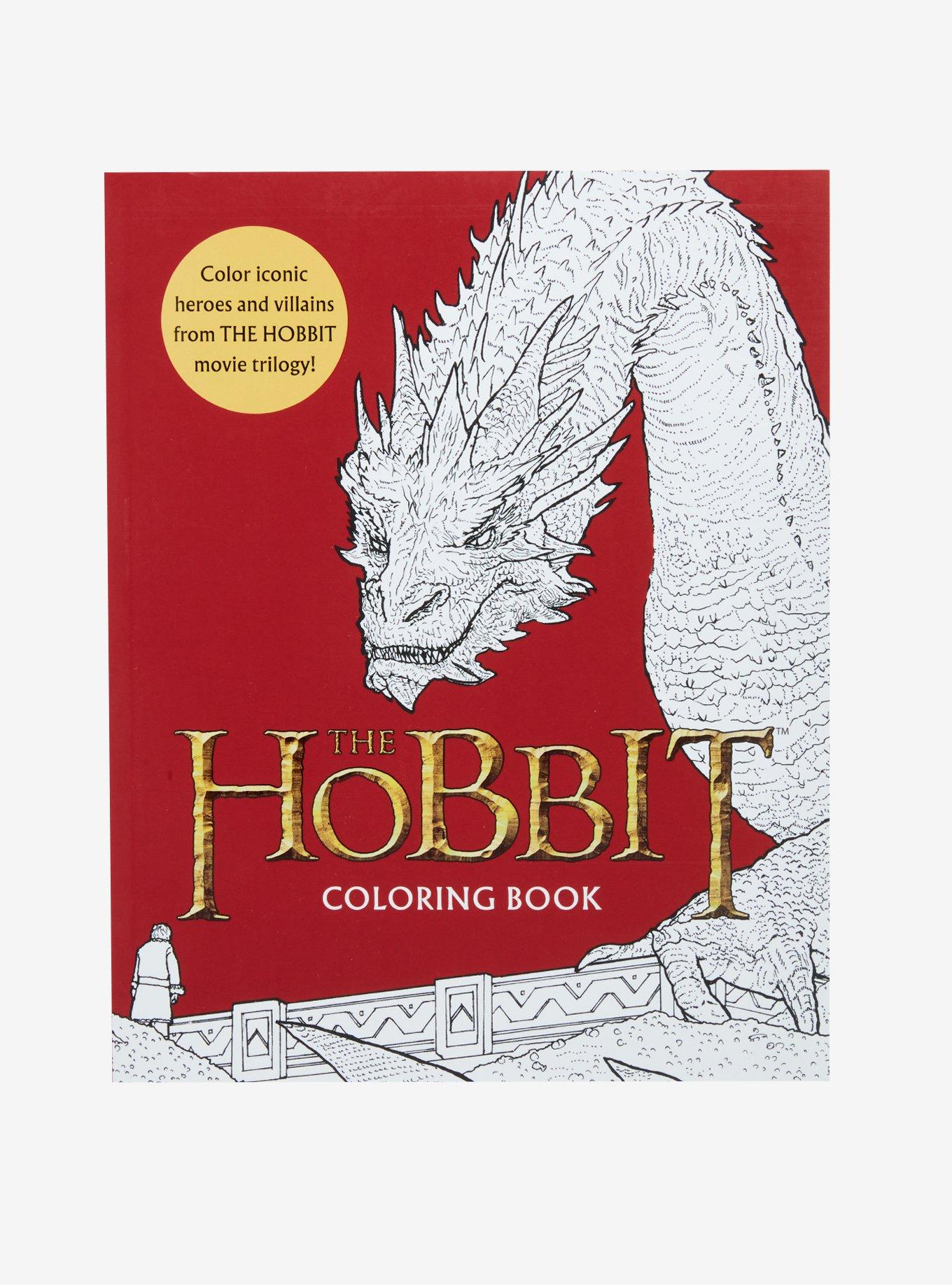 The Lord of the Rings The Hobbit Coloring Book, , hi-res