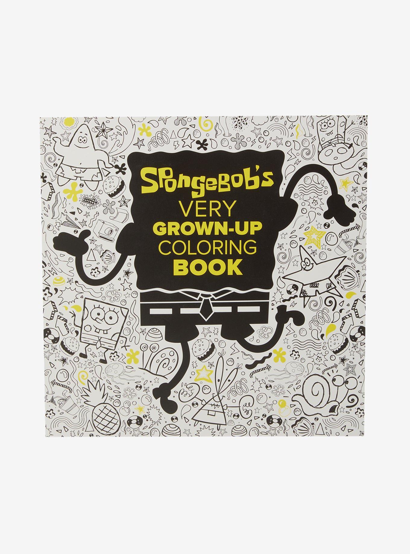 SpongeBob SquarePants SpongeBob's Very Grown-Up Coloring Book, , hi-res