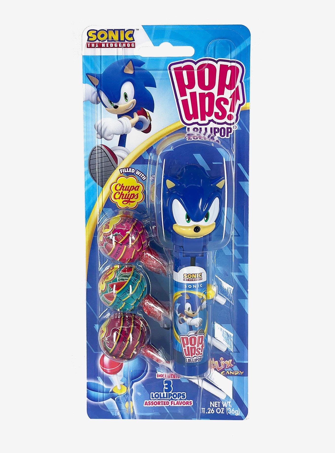 Sonic The Hedgehog Chupa Chups Pop Ups Lollipop Set, , hi-res