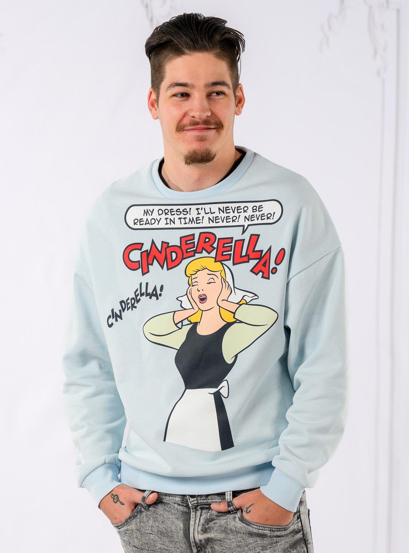 Cakeworthy Disney Cinderella Comic Crewneck, , hi-res