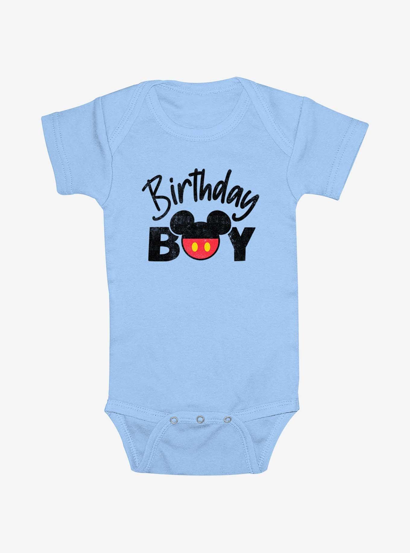 Disney Mickey Mouse Birthday Mouse Ears Infant Bodysuit, , hi-res