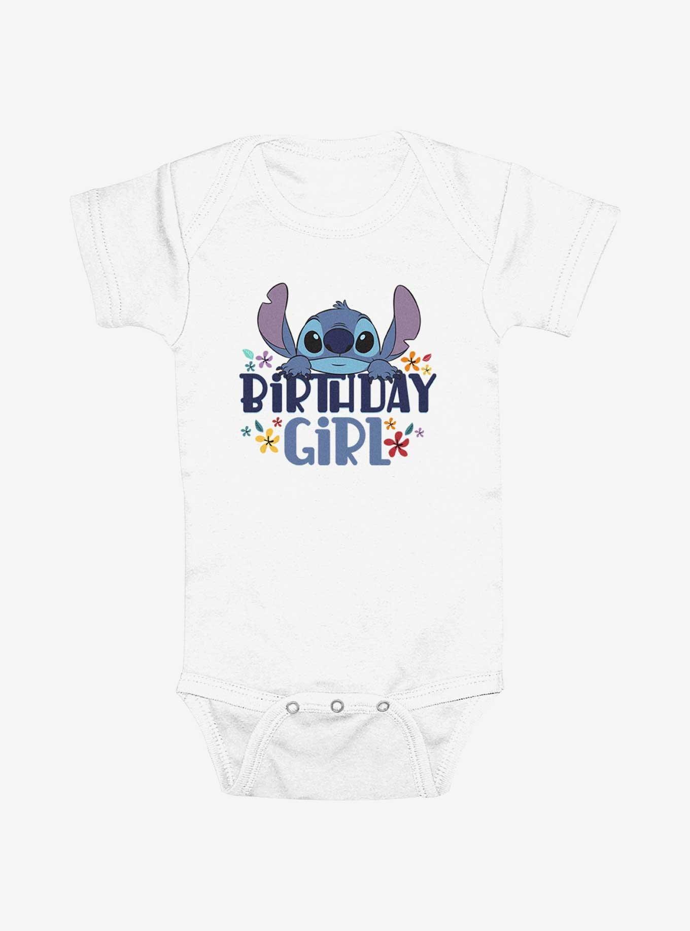 Disney Lilo & Stich Birthday Girl Stitch Infant Bodysuit, , hi-res