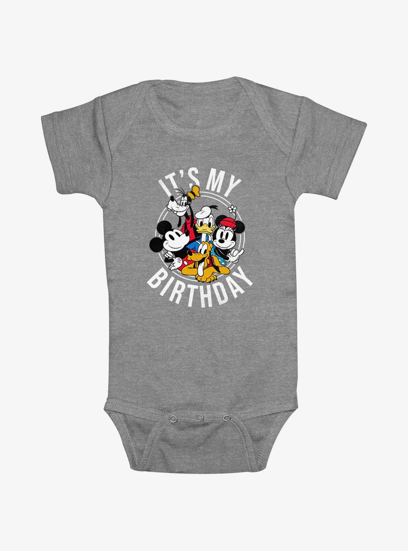 Disney Mickey Mouse And Friends Birthday Infant Bodysuit, , hi-res