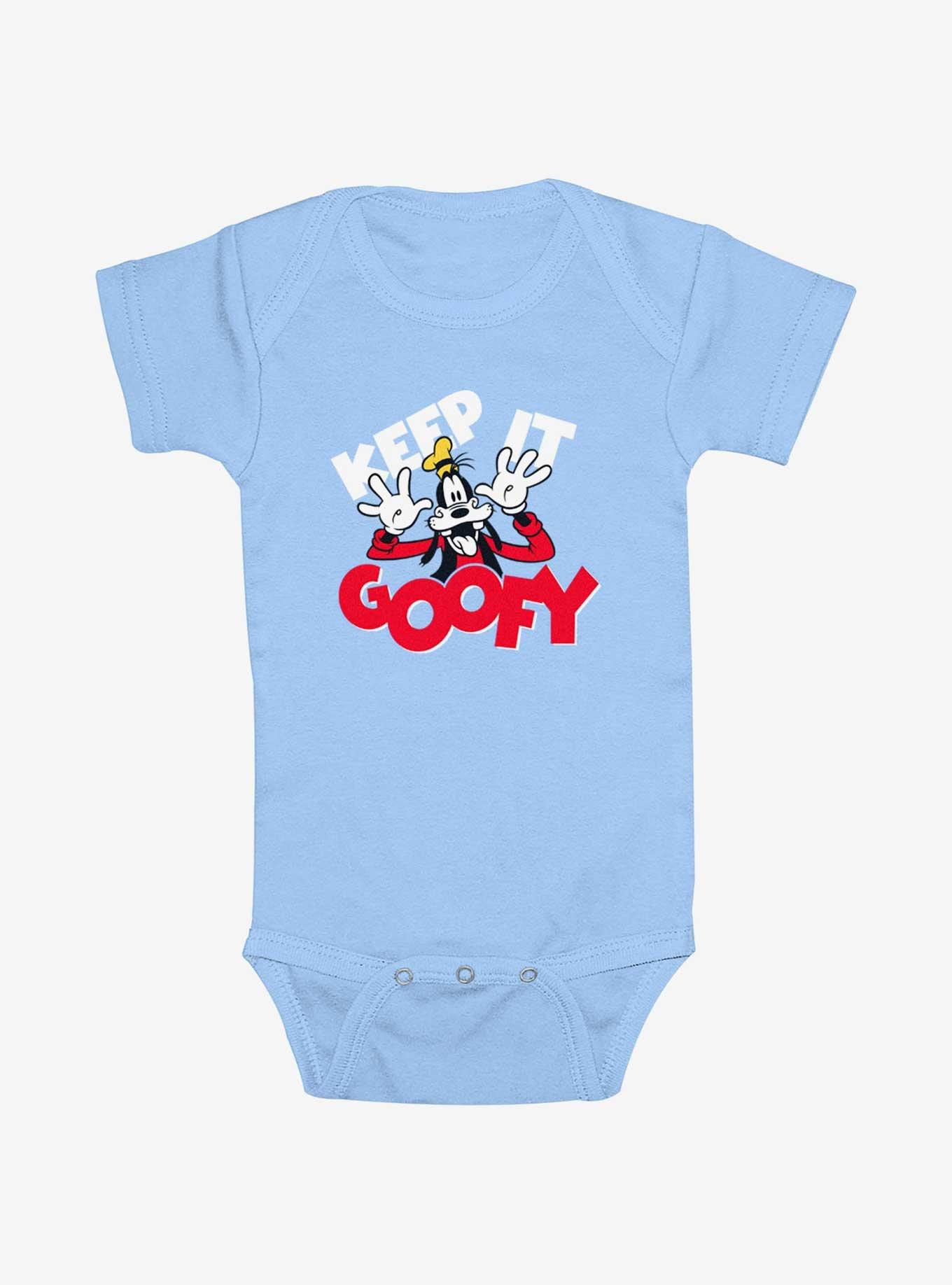 Disney Goofy Keep It Silly Infant Bodysuit, LT BLUE, hi-res