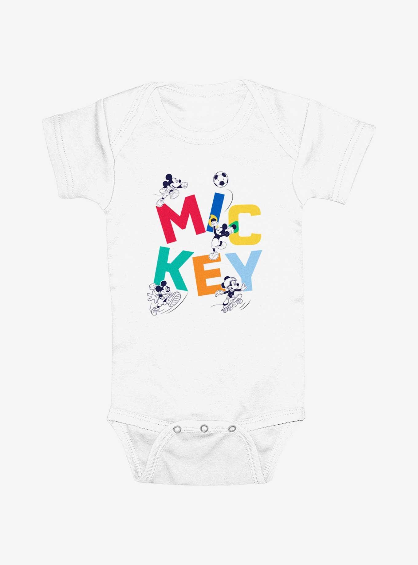 Disney Mickey Mouse Active Mickey Infant Bodysuit, , hi-res