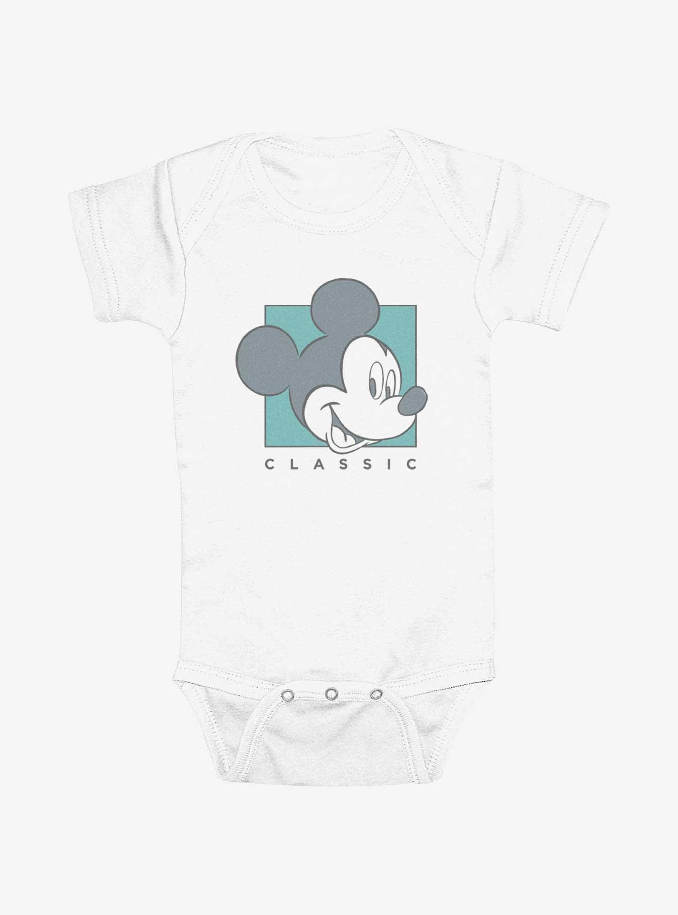 Disney Mickey Mouse Classic Square Portrait Head Infant Bodysuit, , hi-res