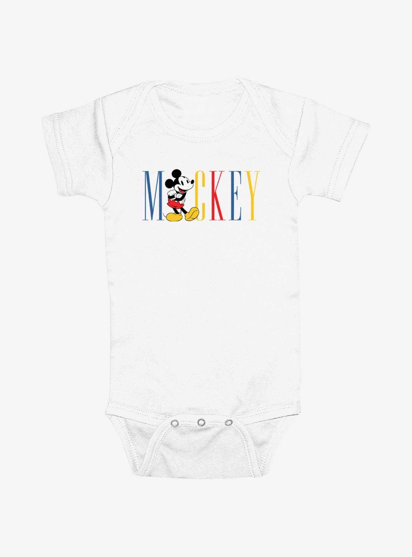 Disney Mickey Mouse Color Name Classic Infant Bodysuit, , hi-res