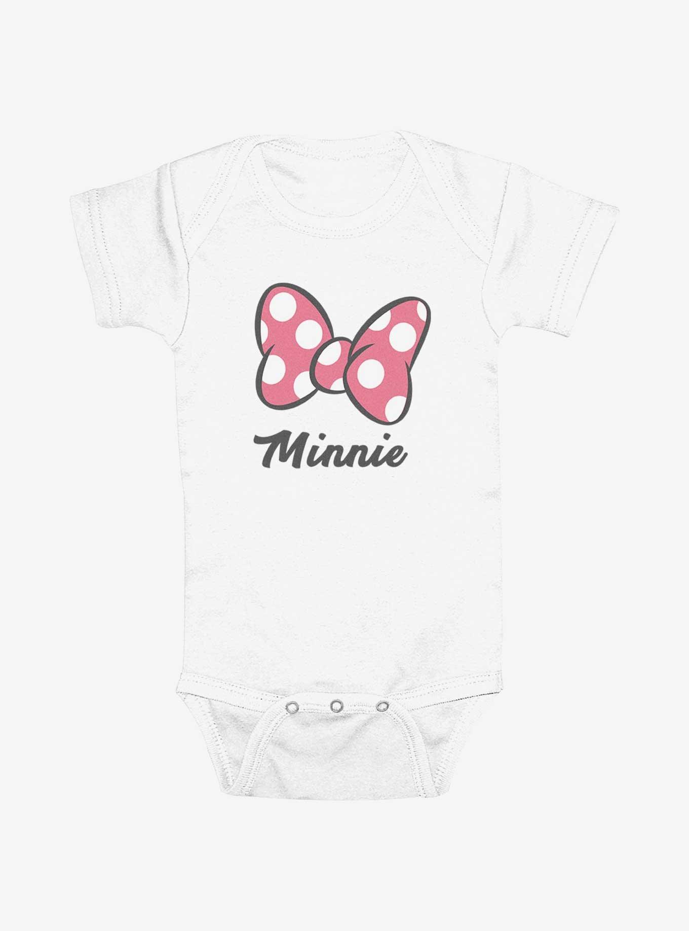 Disney Minnie Mouse Giant Bow Infant Bodysuit, , hi-res