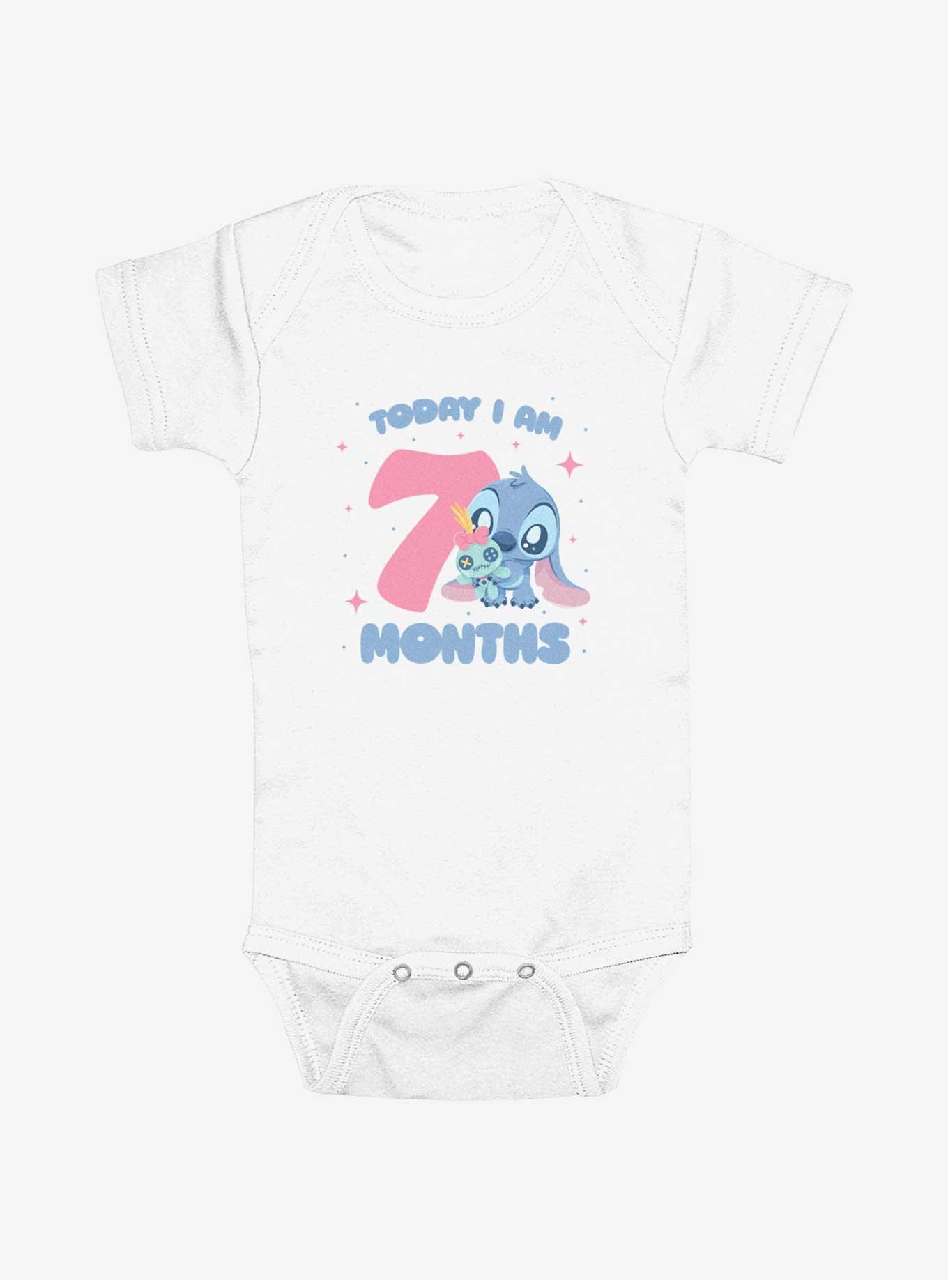 Disney Lilo & Stich Seven Months Stitch Infant Bodysuit, , hi-res