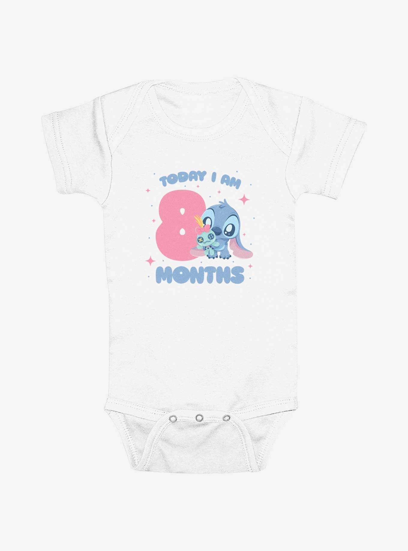 Disney Lilo & Stich Eight Months Stitch Infant Bodysuit, , hi-res