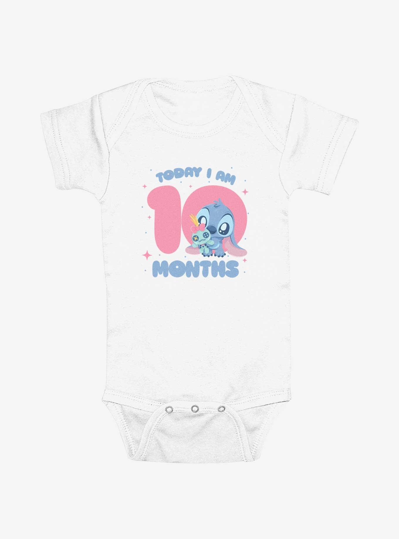 Disney Lilo & Stich Ten Months Stitch Infant Bodysuit