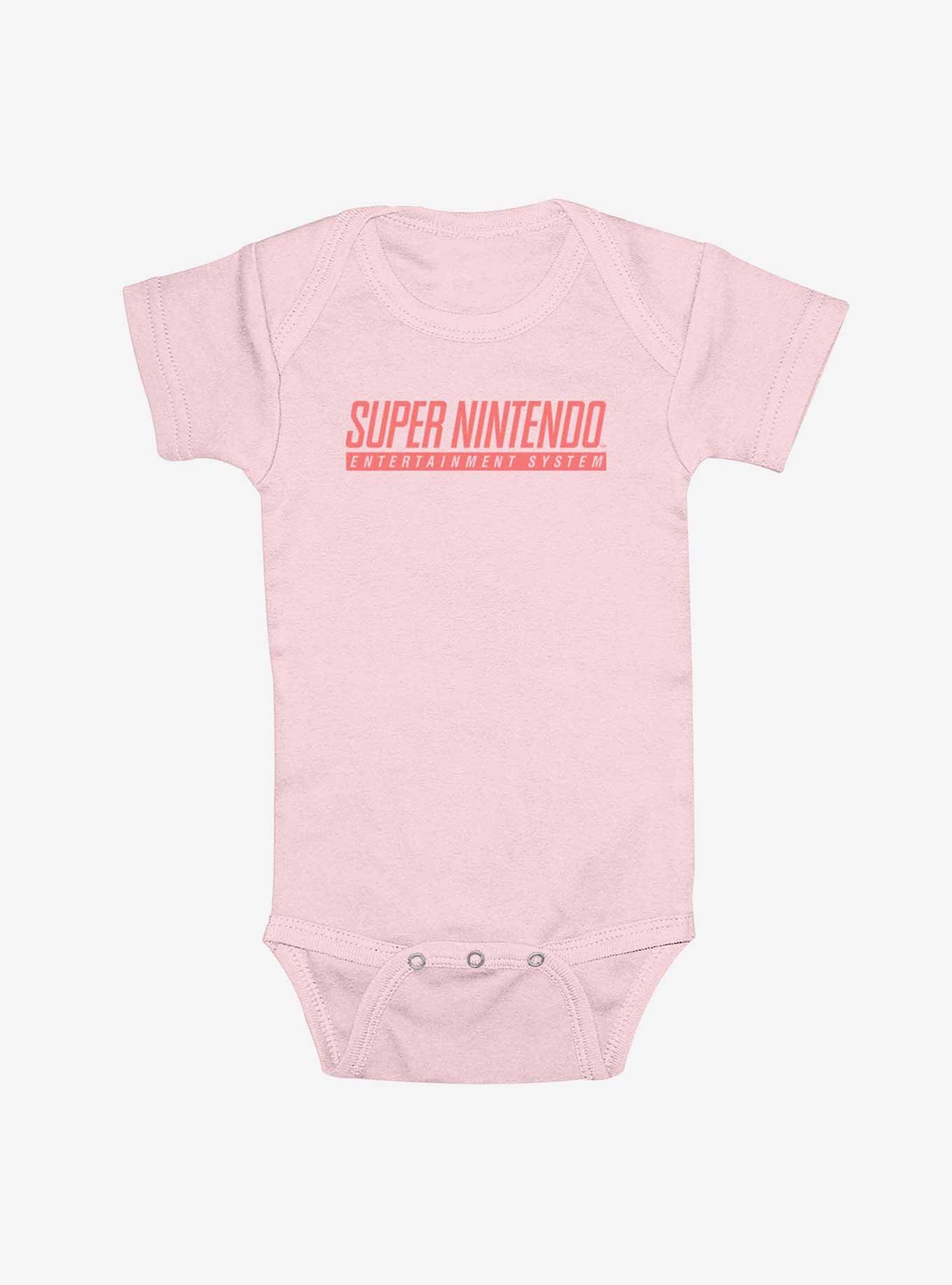 Nintendo Super Nintendo Logo Infant Bodysuit, , hi-res