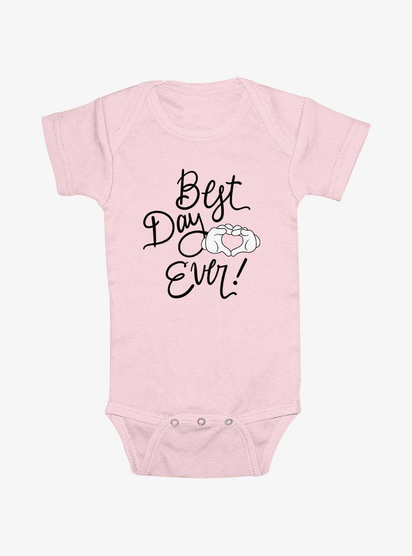 Disney Mickey Mouse Hands Best Day Ever  Infant Bodysuit, , hi-res