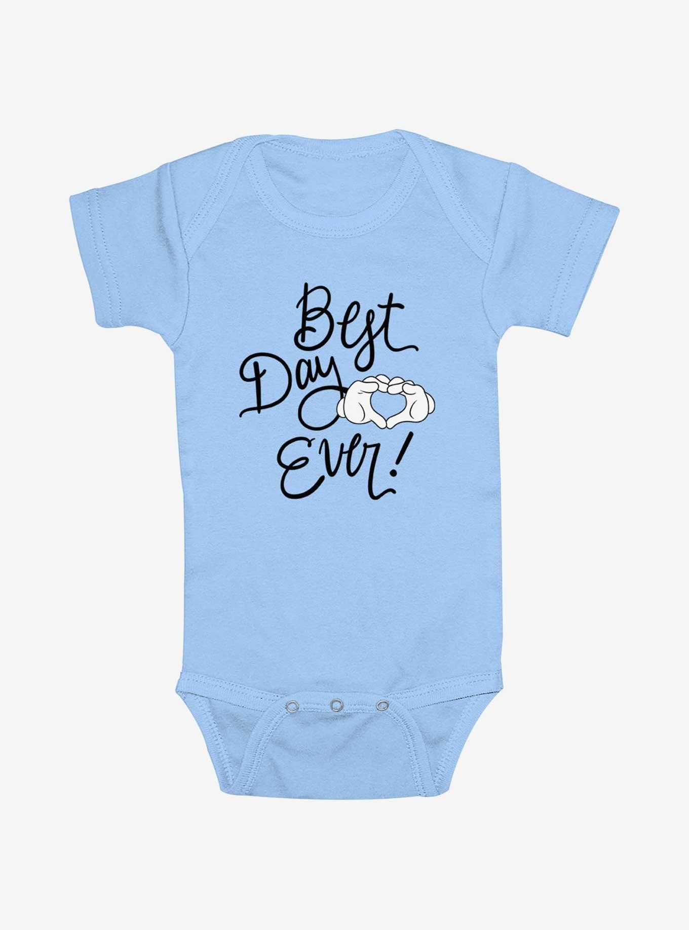 Disney Mickey Mouse Hands Best Day Ever  Infant Bodysuit, , hi-res