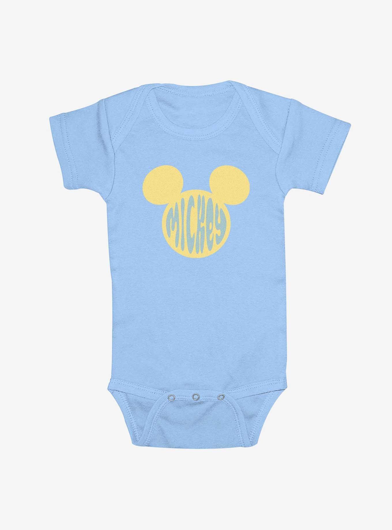 Disney Mickey Mouse Name Head Infant Bodysuit, , hi-res