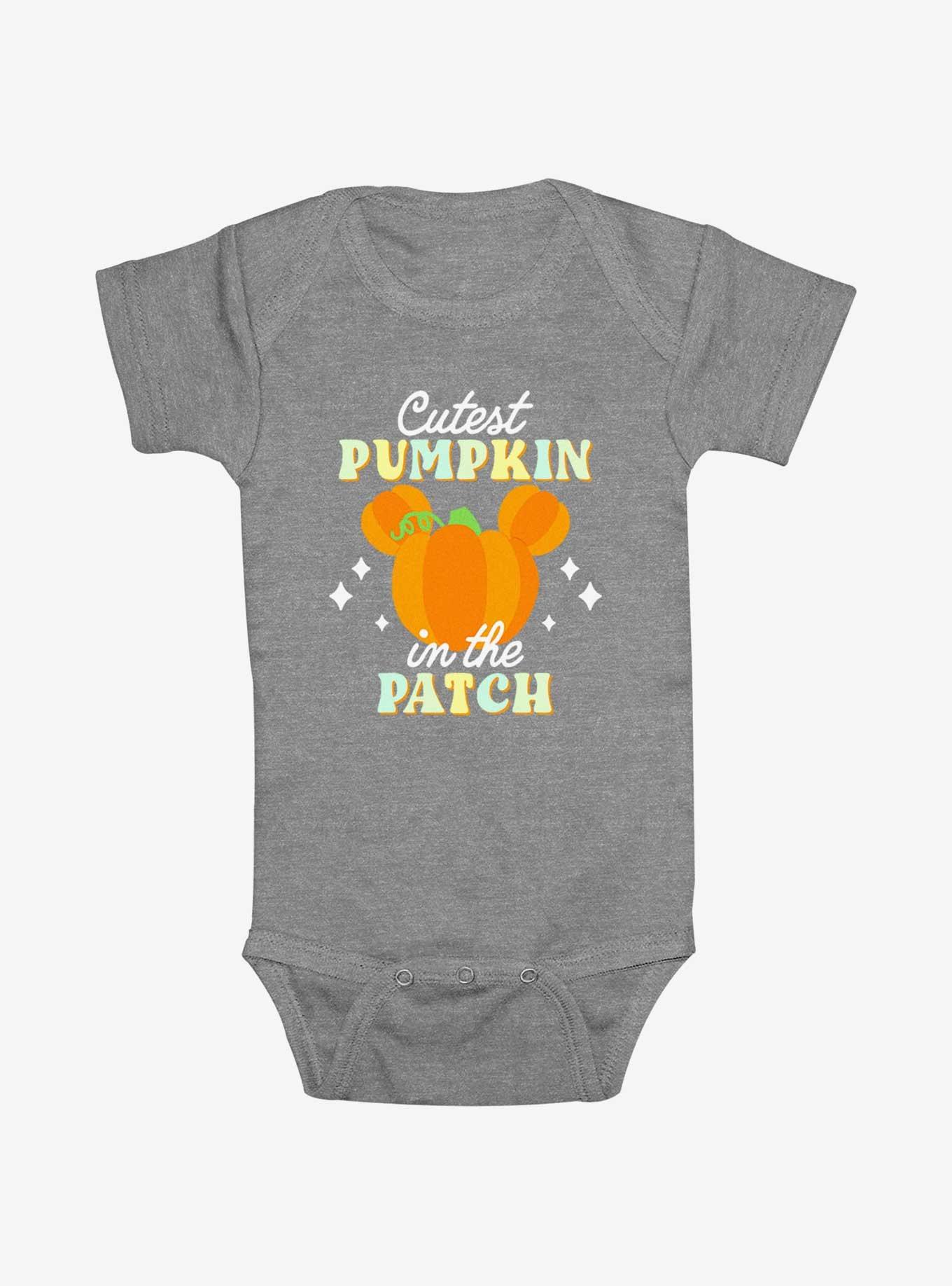 Disney Mickey Mouse Cutest Pumpkin In The Patch Infant Bodysuit, , hi-res