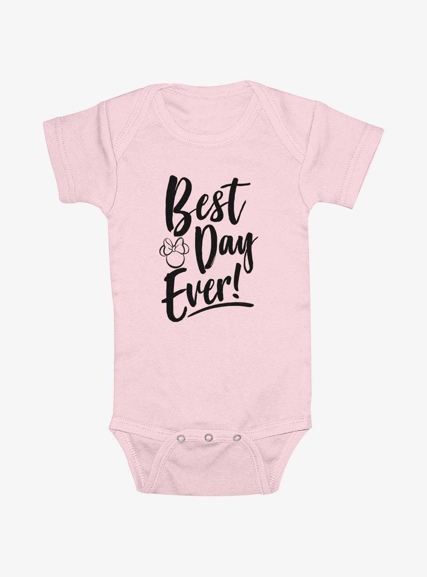 Disney Minnie Mouse Best Day Ever Heads Infant Bodysuit, , hi-res