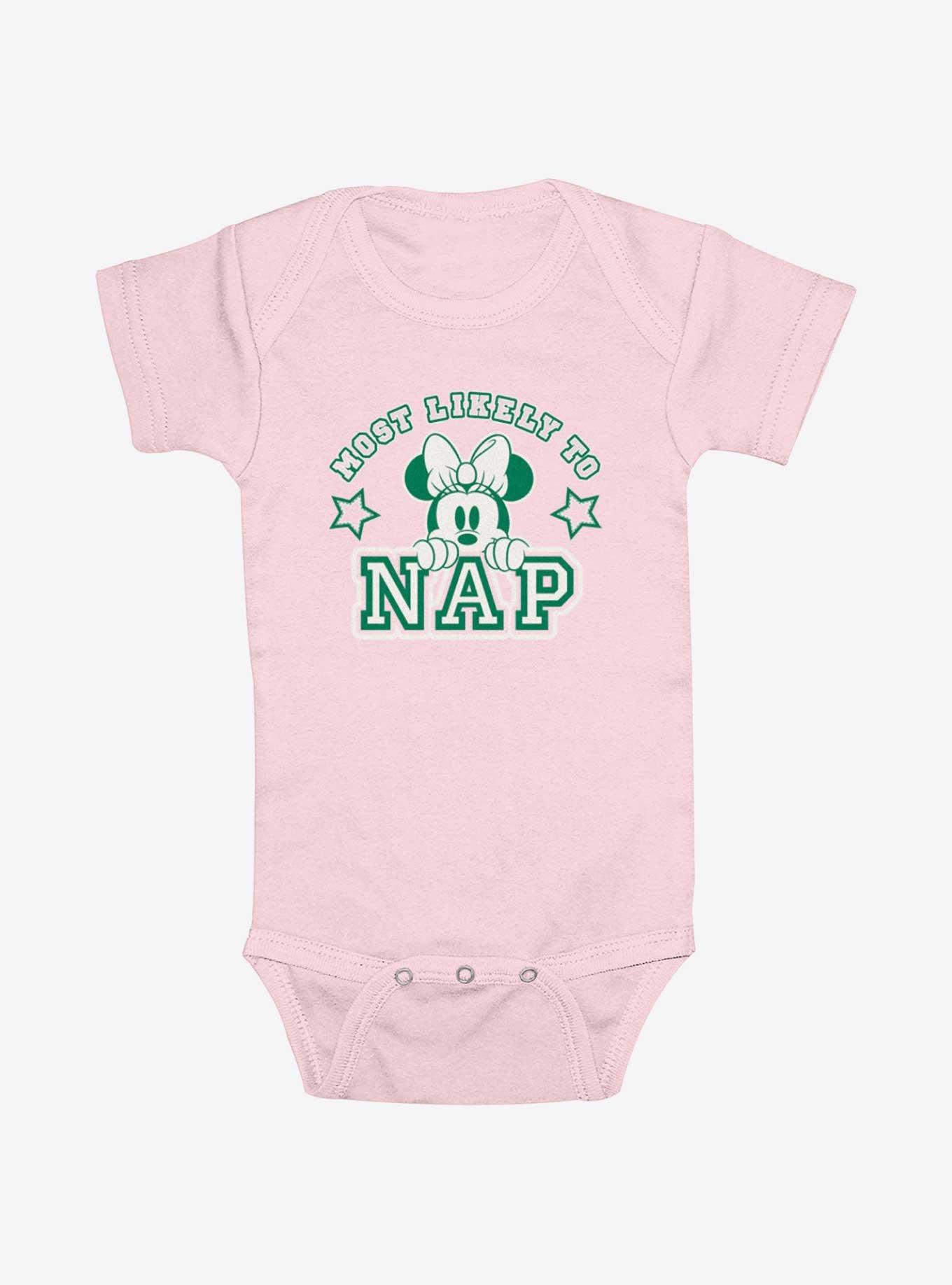 Disney Minnie Mouse Most Likely To Nap Infant Bodysuit