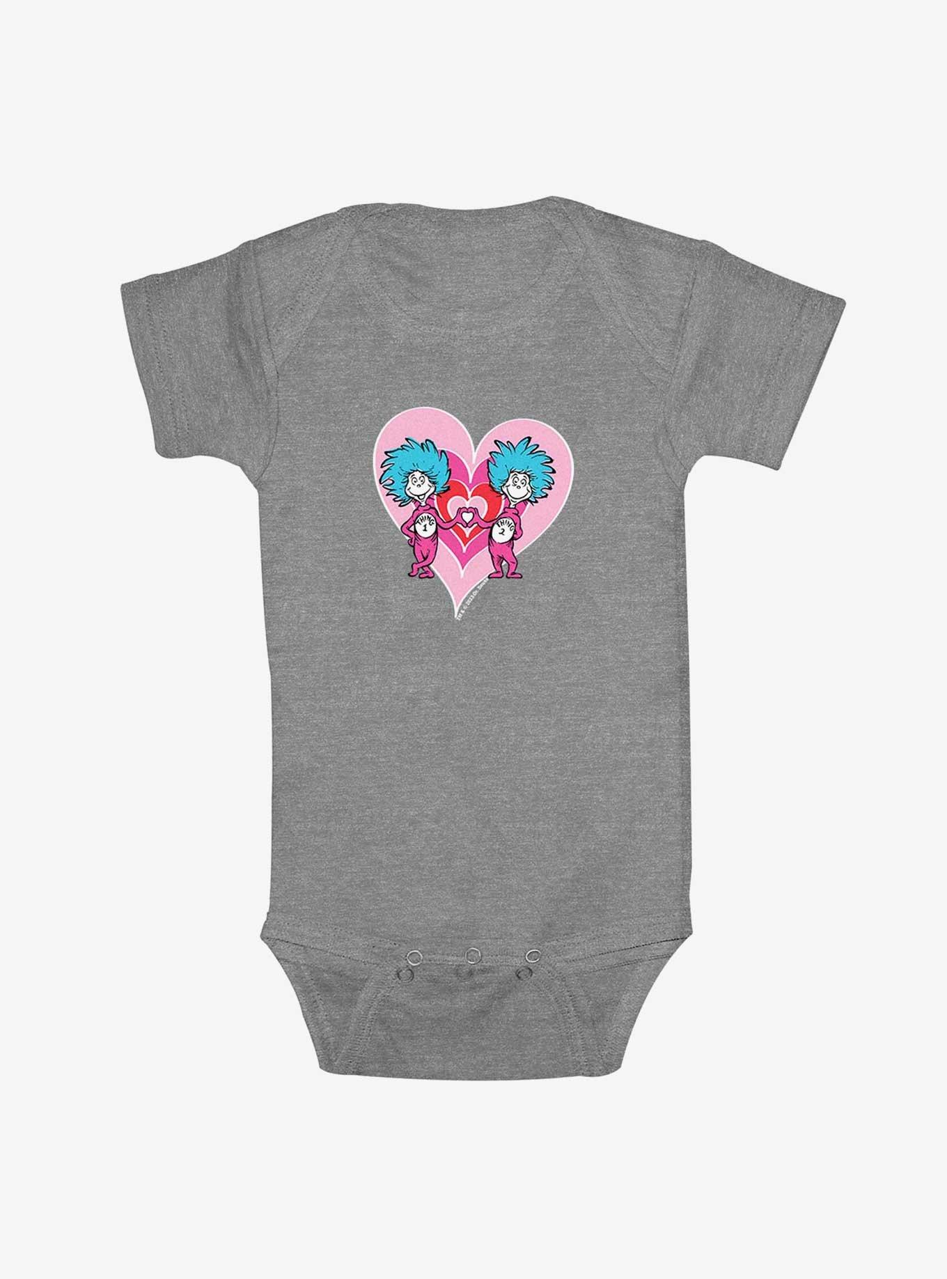 Dr. Seuss Valentine 1 Valentine 2 Infant Bodysuit, , hi-res