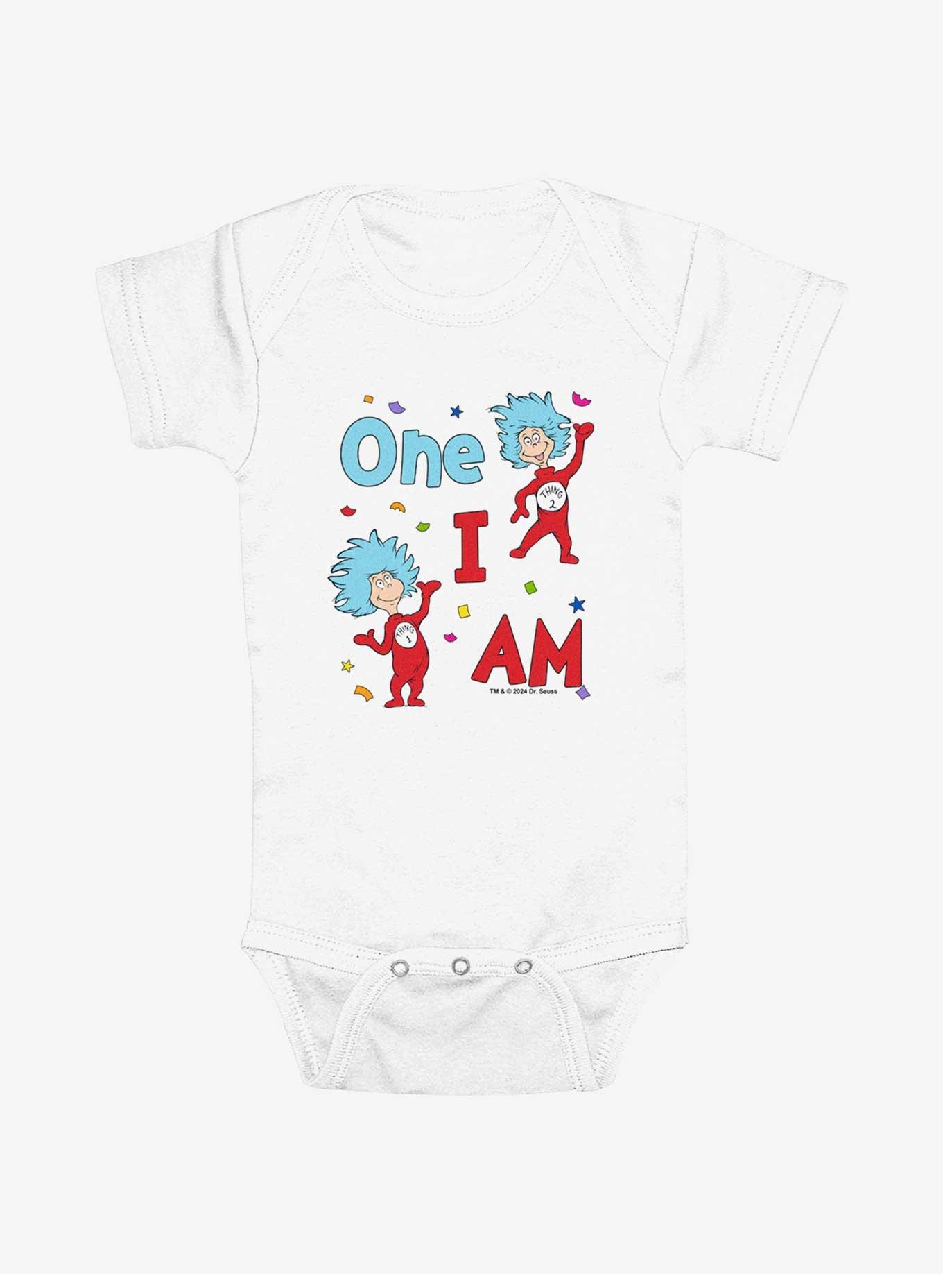 Dr. Seuss One I Am Thing 1 And Thing 2 Infant Bodysuit