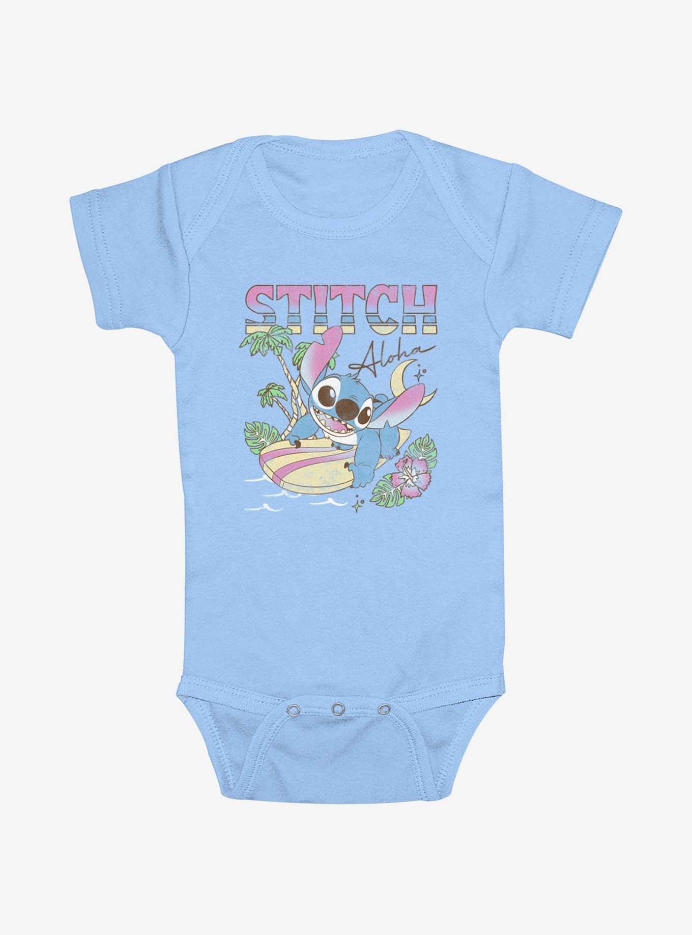 Disney Lilo & Stich Aloha Stitch Infant Bodysuit, , hi-res