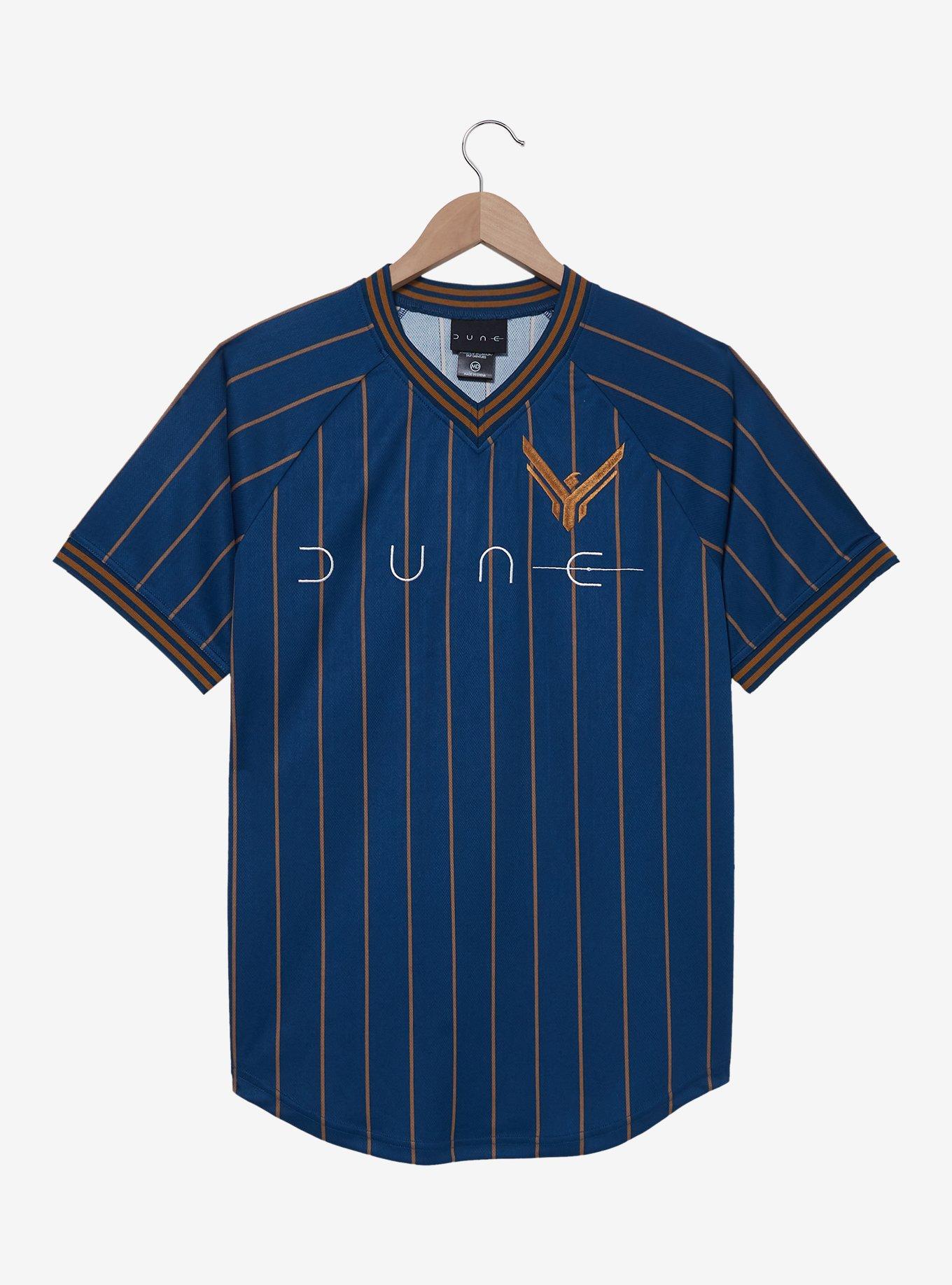 Dune House Atreides Striped Batting Jersey - BoxLunch Exclusive, , hi-res