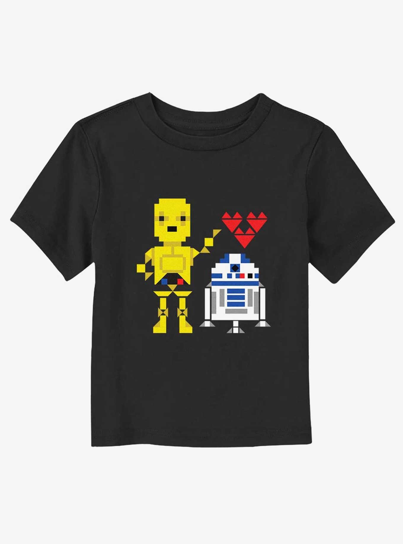 Star Wars R2 C3Po Love Toddler T-Shirt 21$