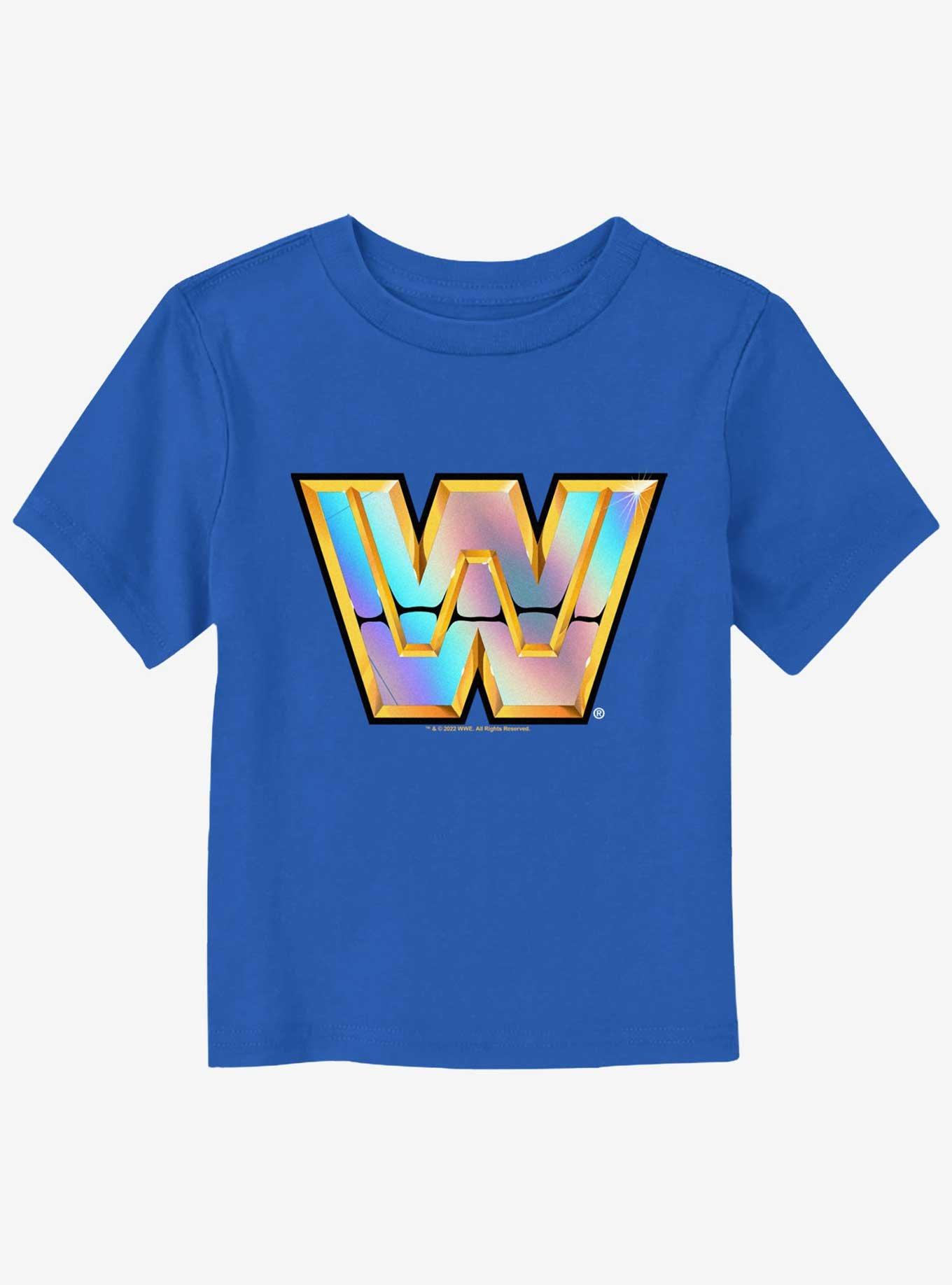 WWE Wrestlemania Classic Logo Toddler T-Shirt, ROYAL, hi-res