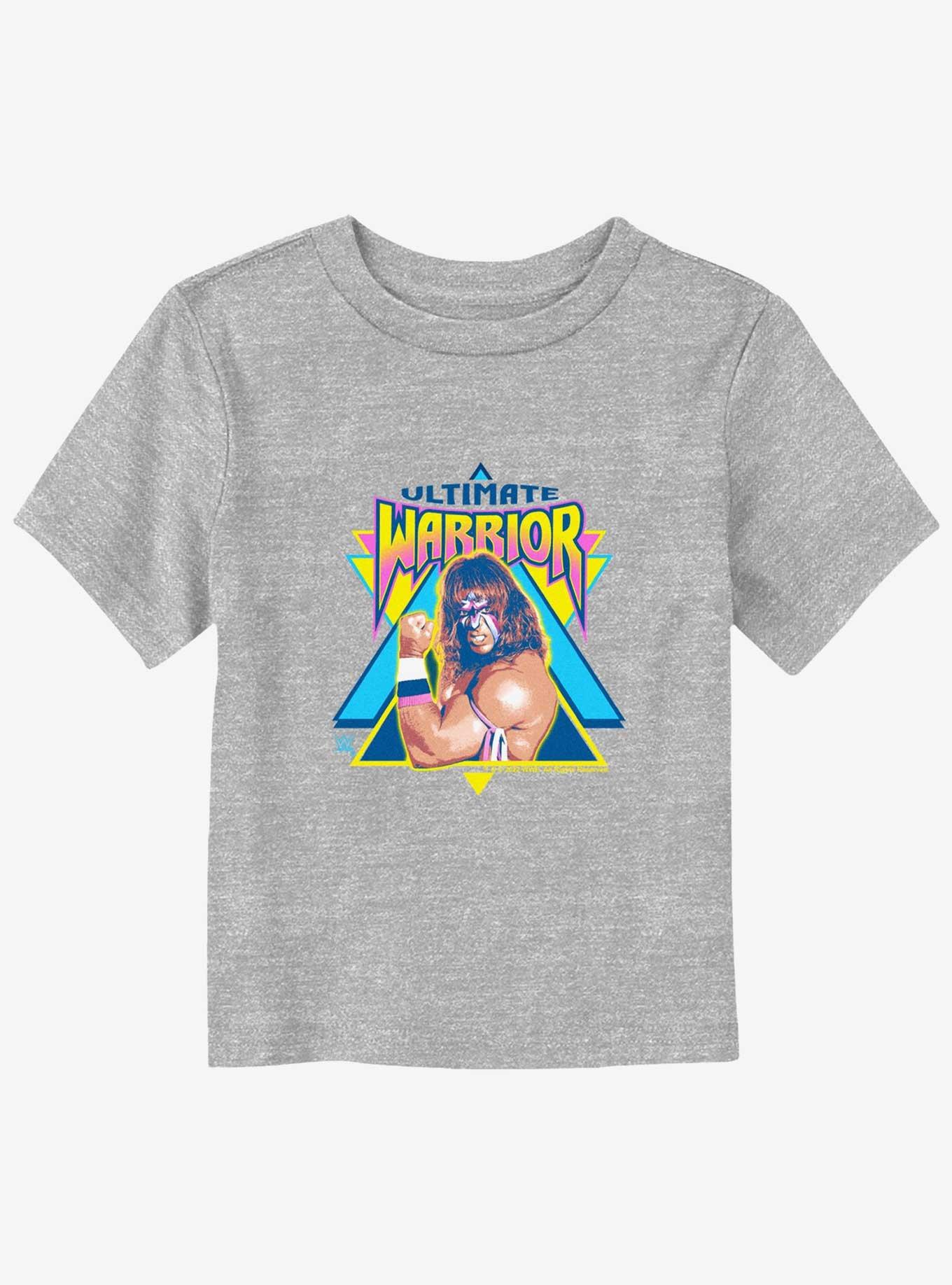 WWE Ultimate Warrior Triangle Portrait Toddler T-Shirt, ATH HTR, hi-res