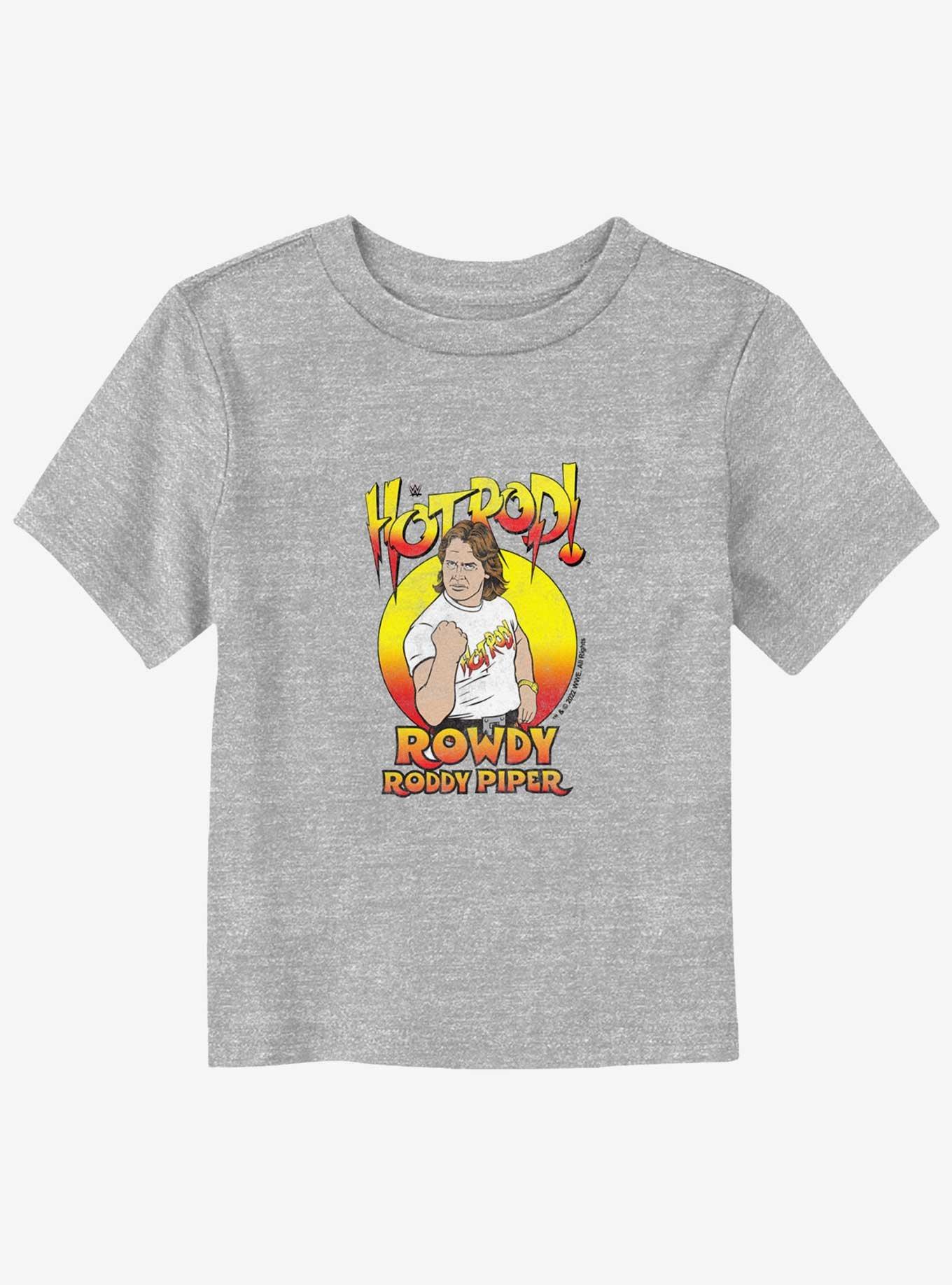 WWE Hot Rod Rowdy Roddy Piper Portrait Toddler T-Shirt, , hi-res