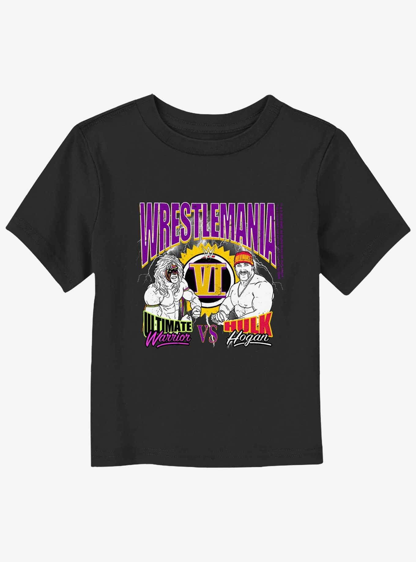 WWE Retro Fight Poster Toddler T-Shirt, , hi-res