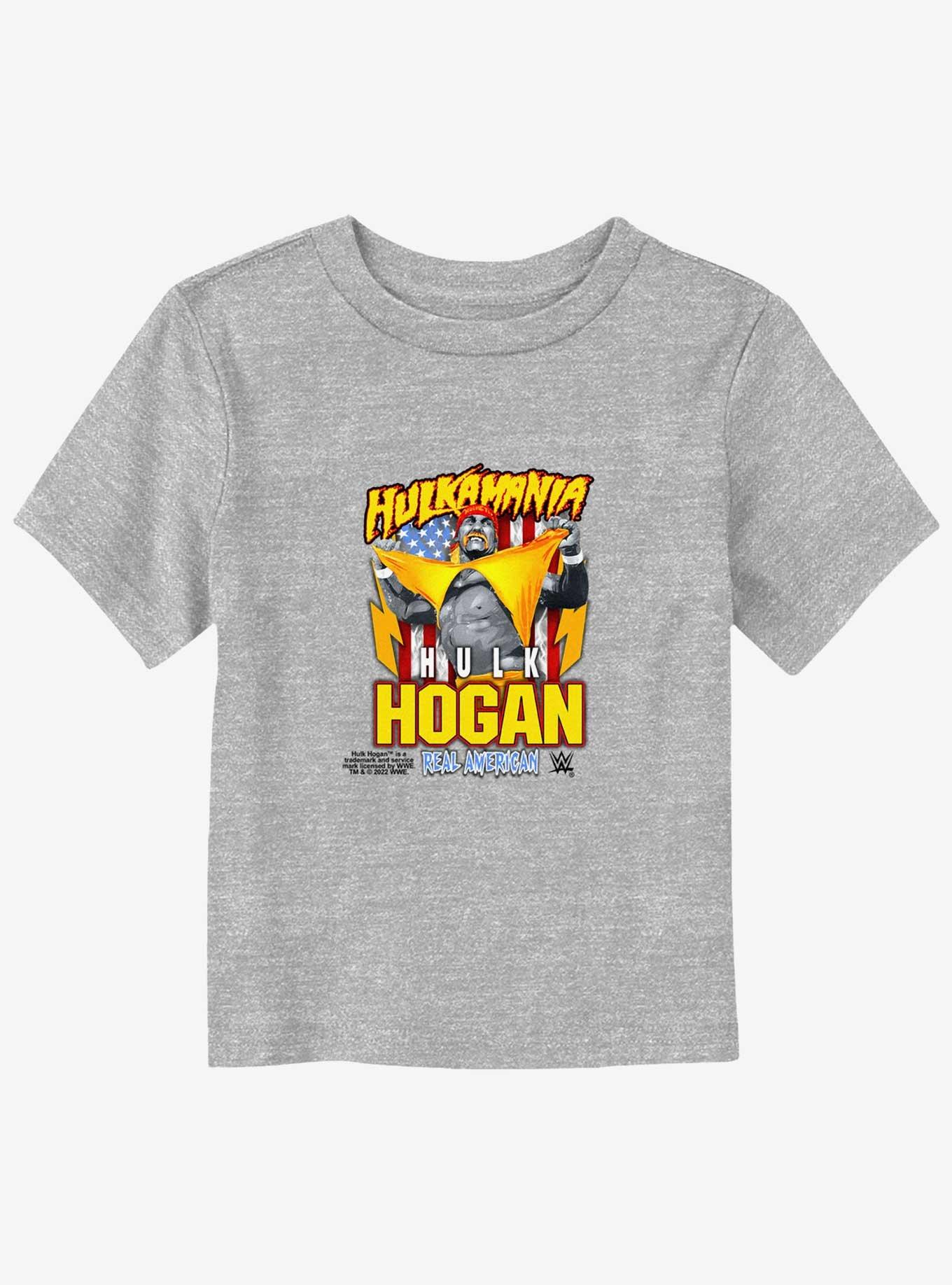 WWE Hulkamania Hulk Hogan Portrait Toddler T-Shirt, , hi-res