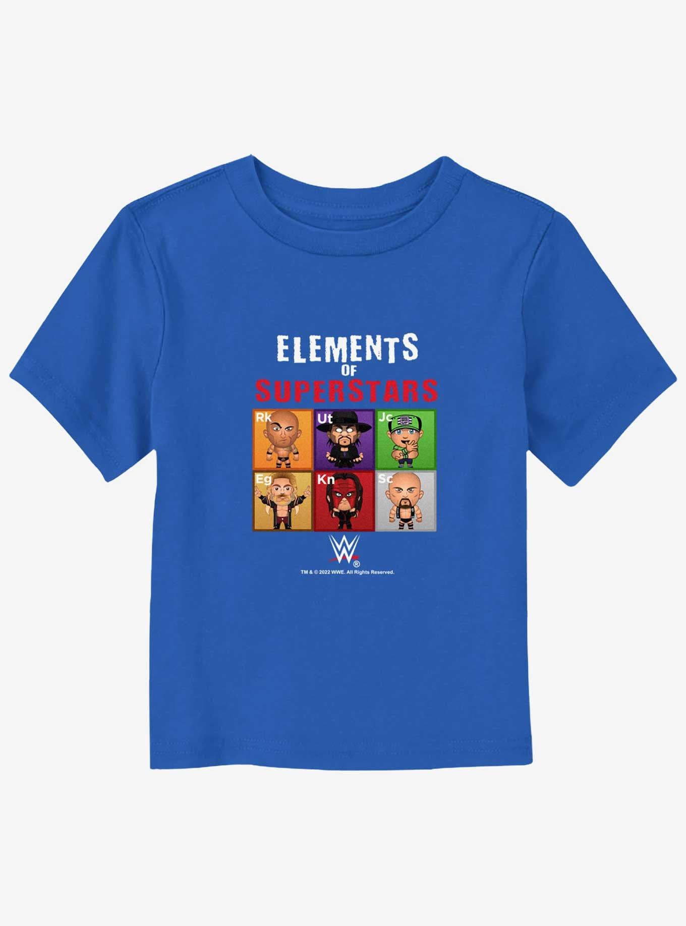 WWE Elements Of Superstars Toddler T-Shirt, ROYAL, hi-res