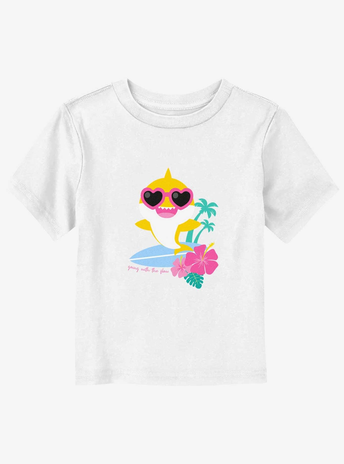 Baby Shark Going With The Flow Toddler T-Shirt, , hi-res