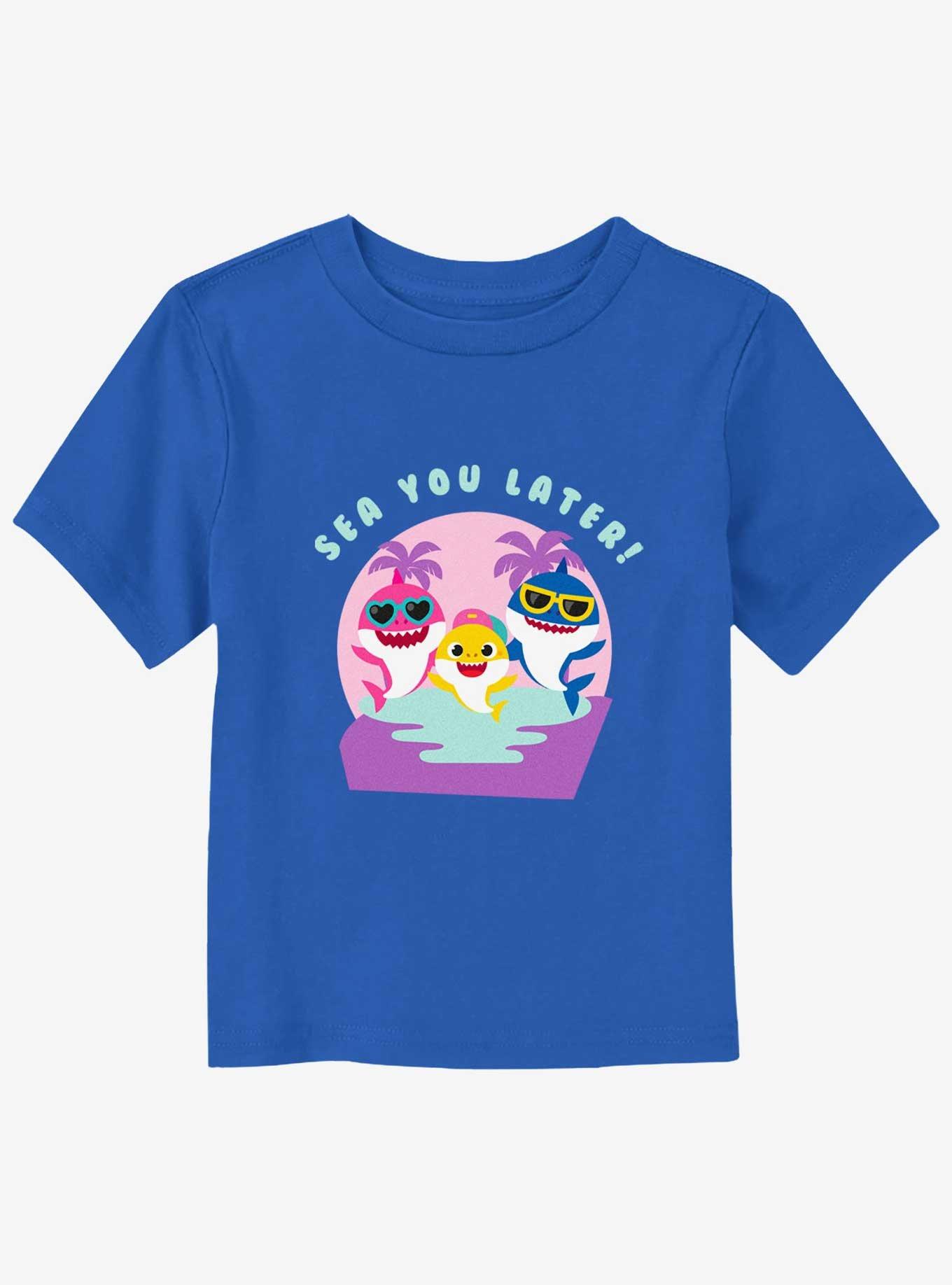Baby Shark Sea Ya Shark Toddler T-Shirt, ROYAL, hi-res