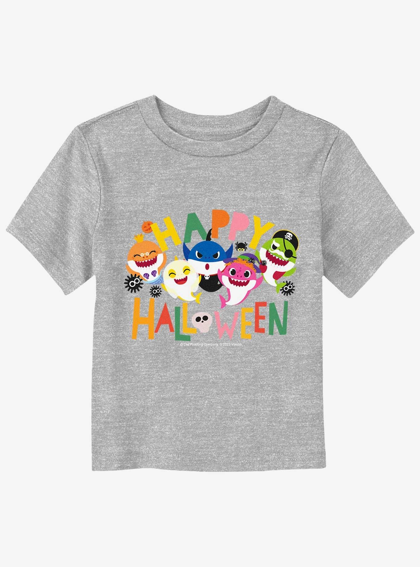 Baby Shark Happy Halloween Group Toddler T-Shirt, , hi-res