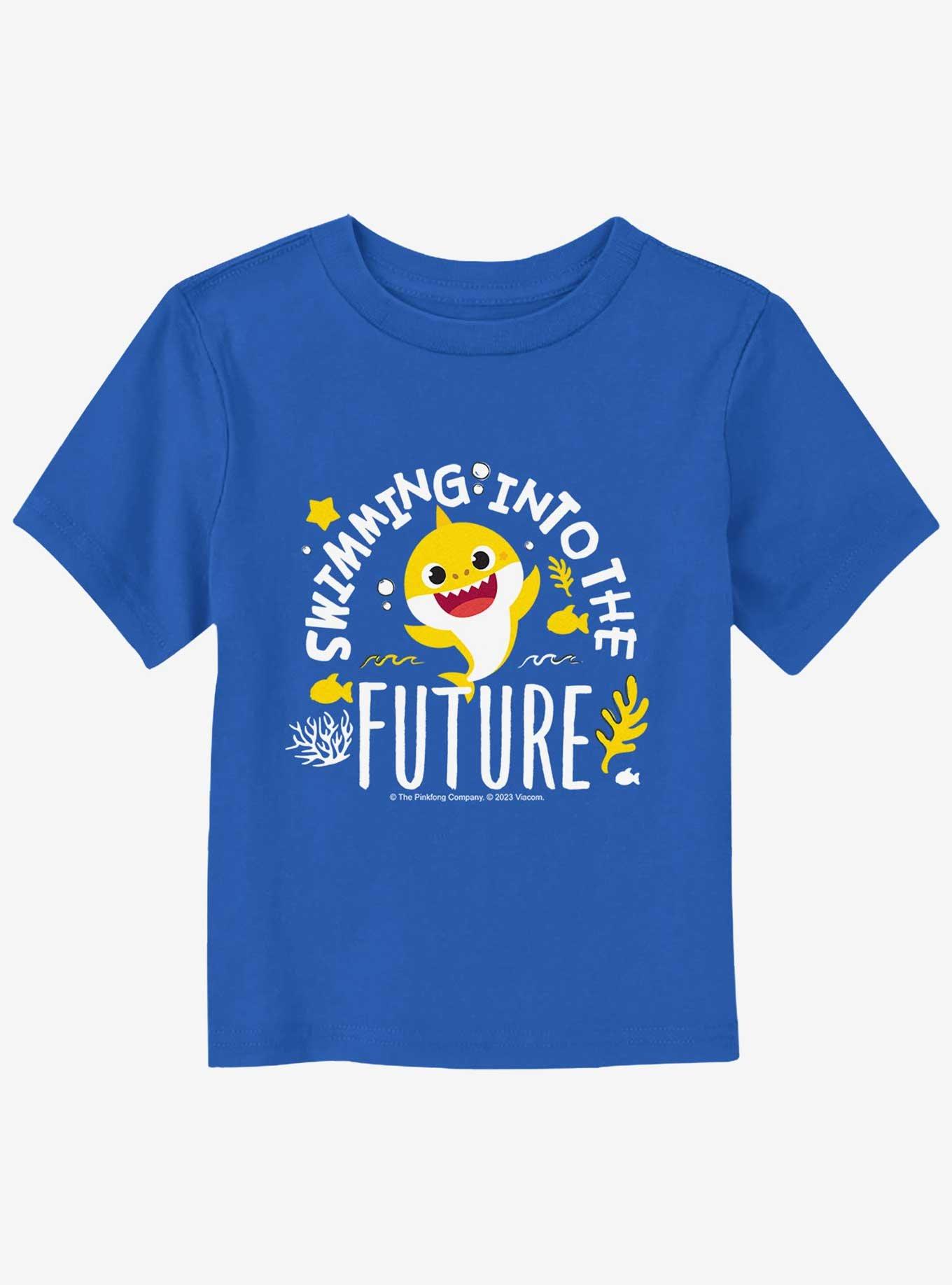 Baby Shark SwImming Into The Future Toddler T-Shirt, , hi-res