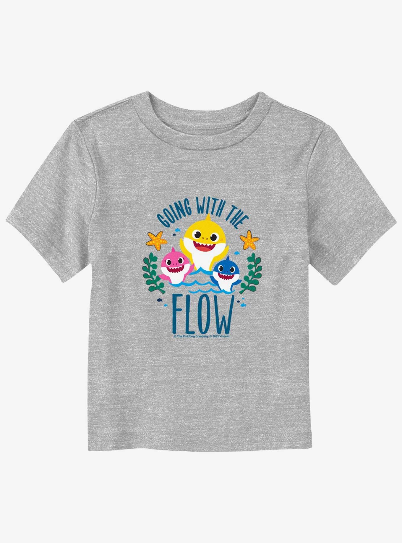 Baby Shark Going With The Flow Toddler T-Shirt, , hi-res