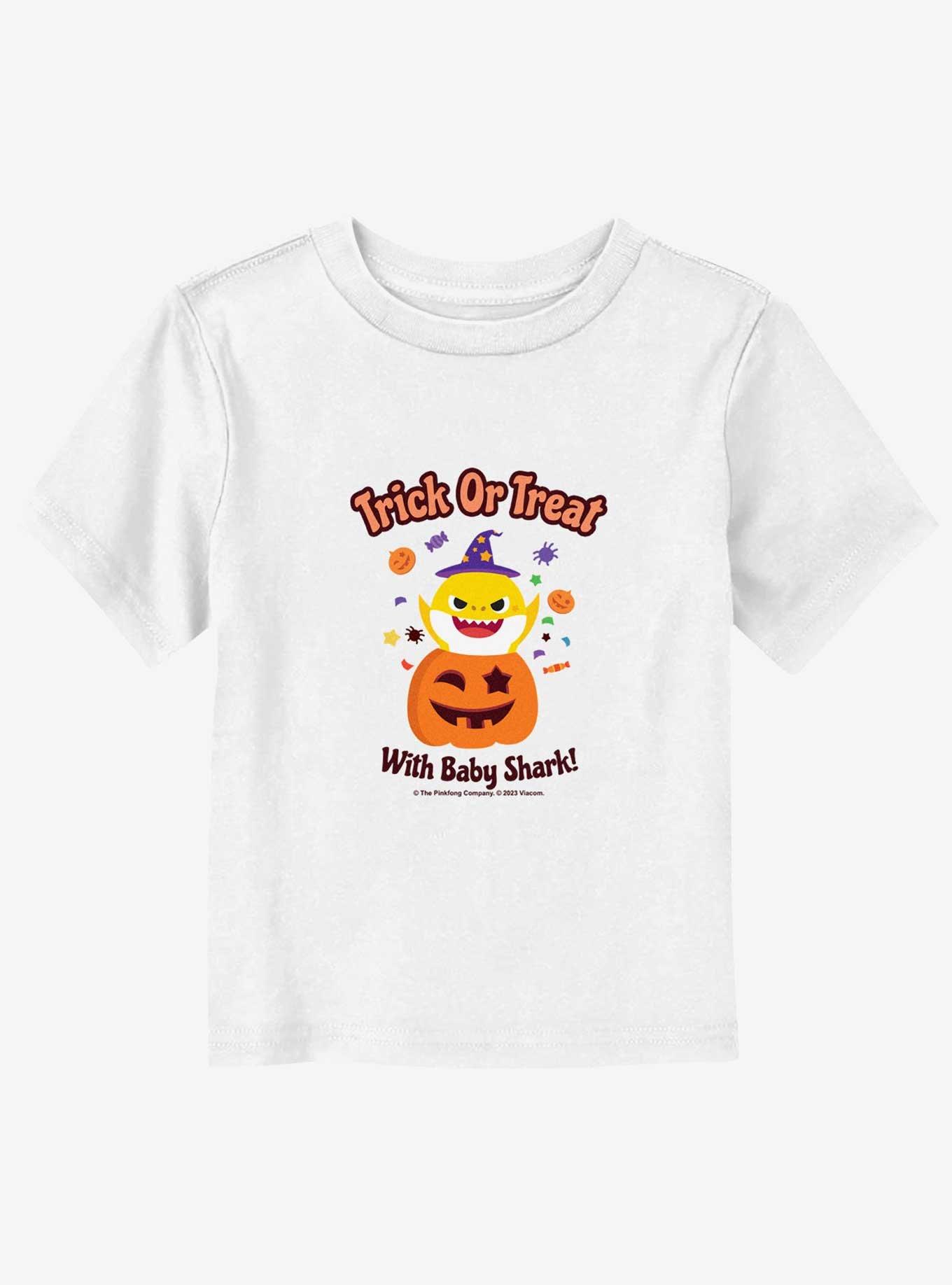 Baby Shark Trick Or Treat With Baby Shark  Toddler T-Shirt, , hi-res