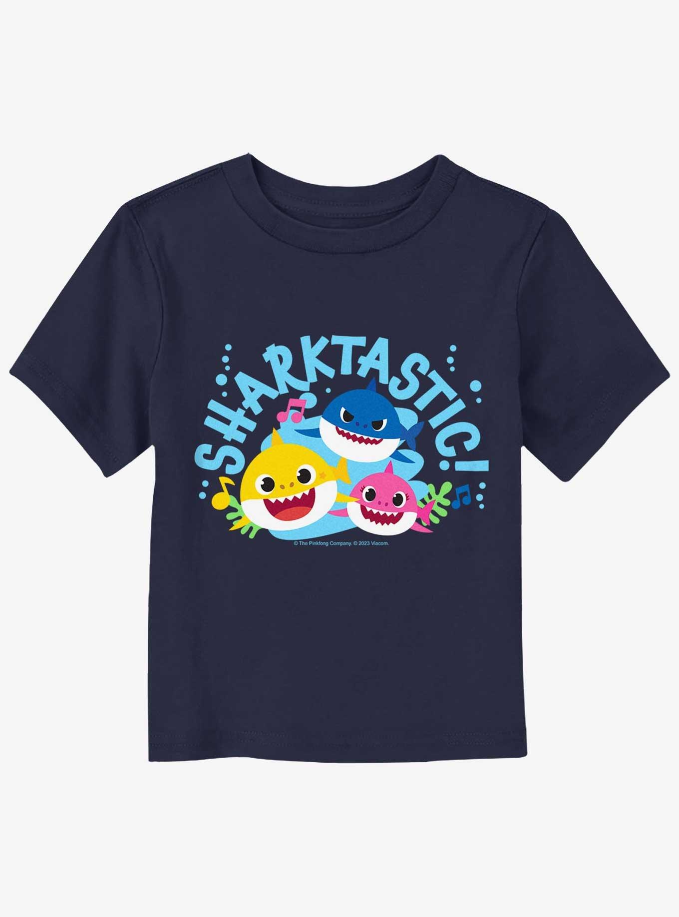 Baby Shark Sharktastic Toddler T-Shirt, NAVY, hi-res