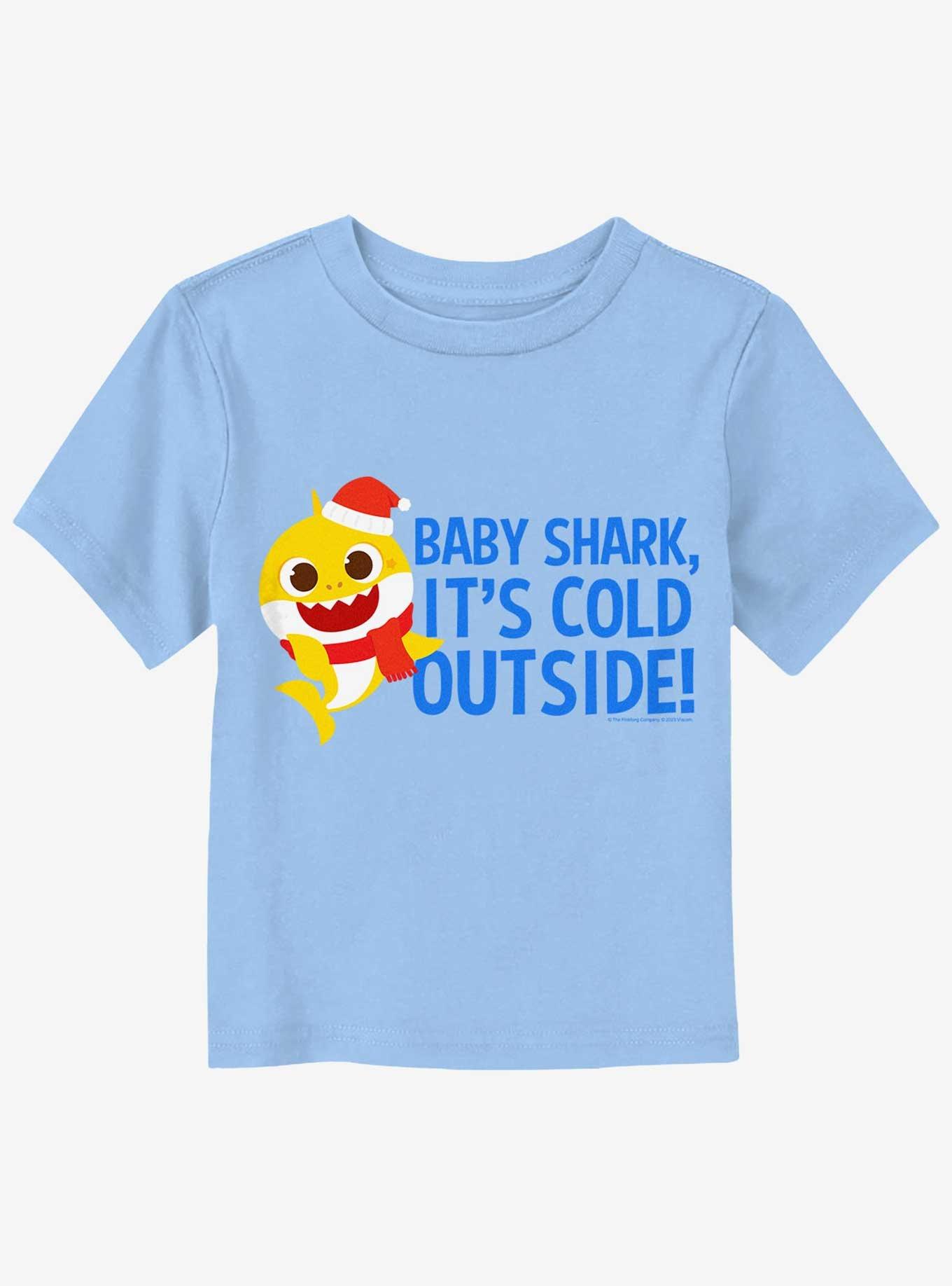 Baby Shark Cold Outside Toddler T-Shirt, , hi-res